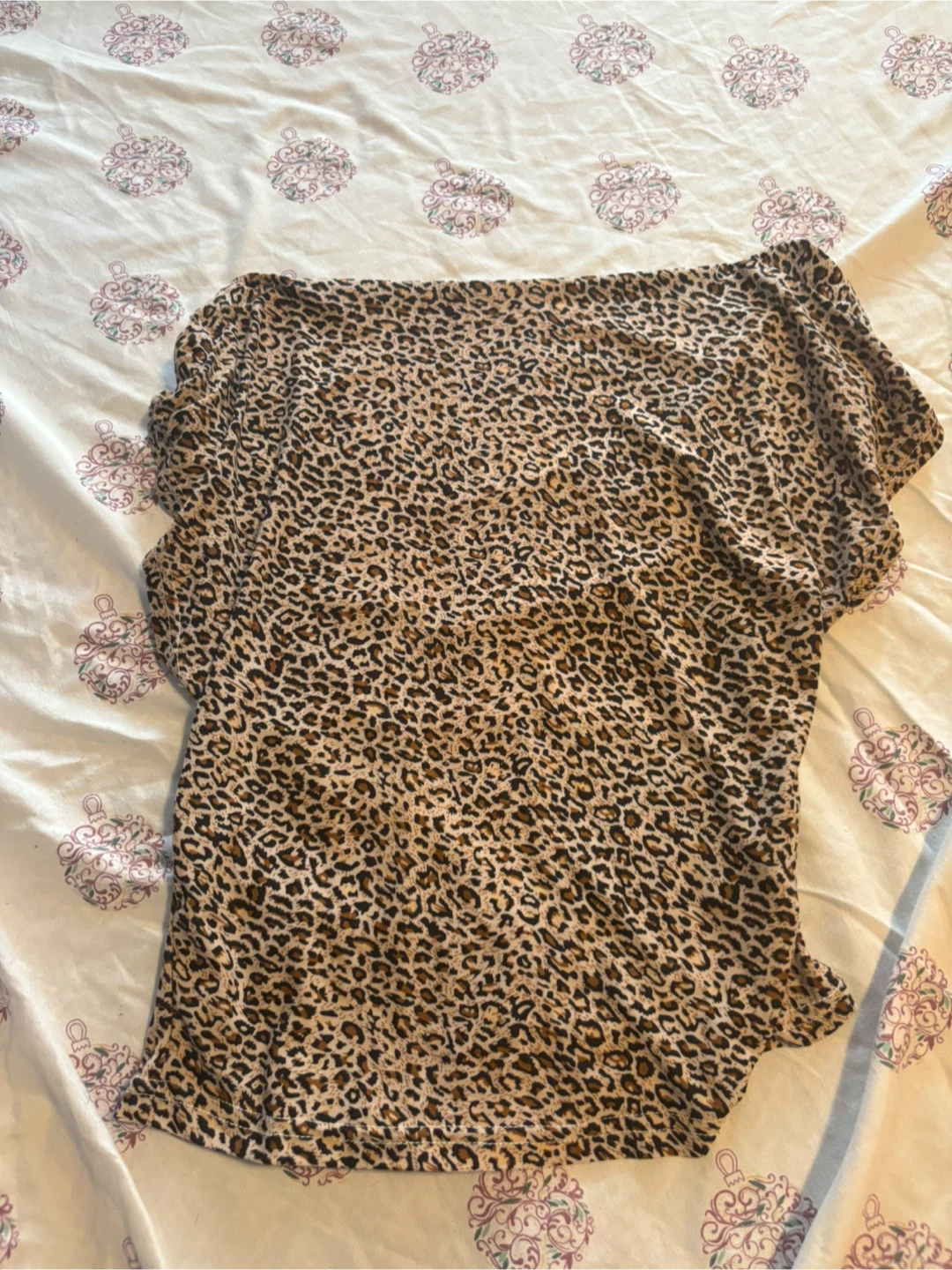 Shein Leopard Print Top - Size large