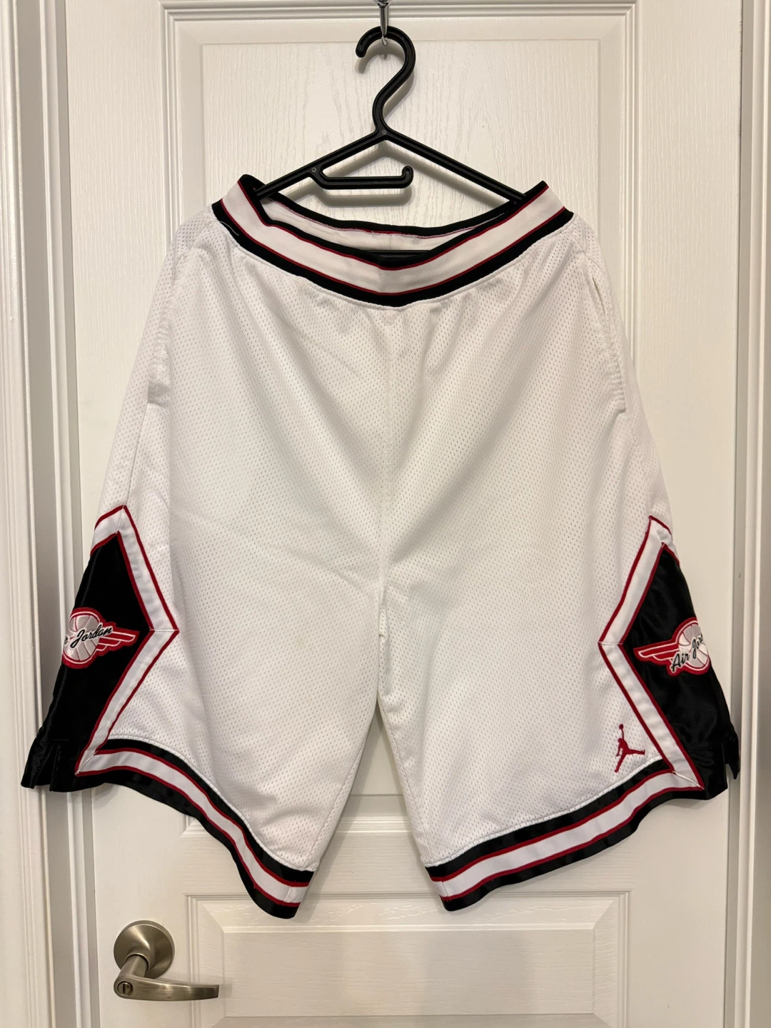 Jordan White Basketball Shorts - Size Large