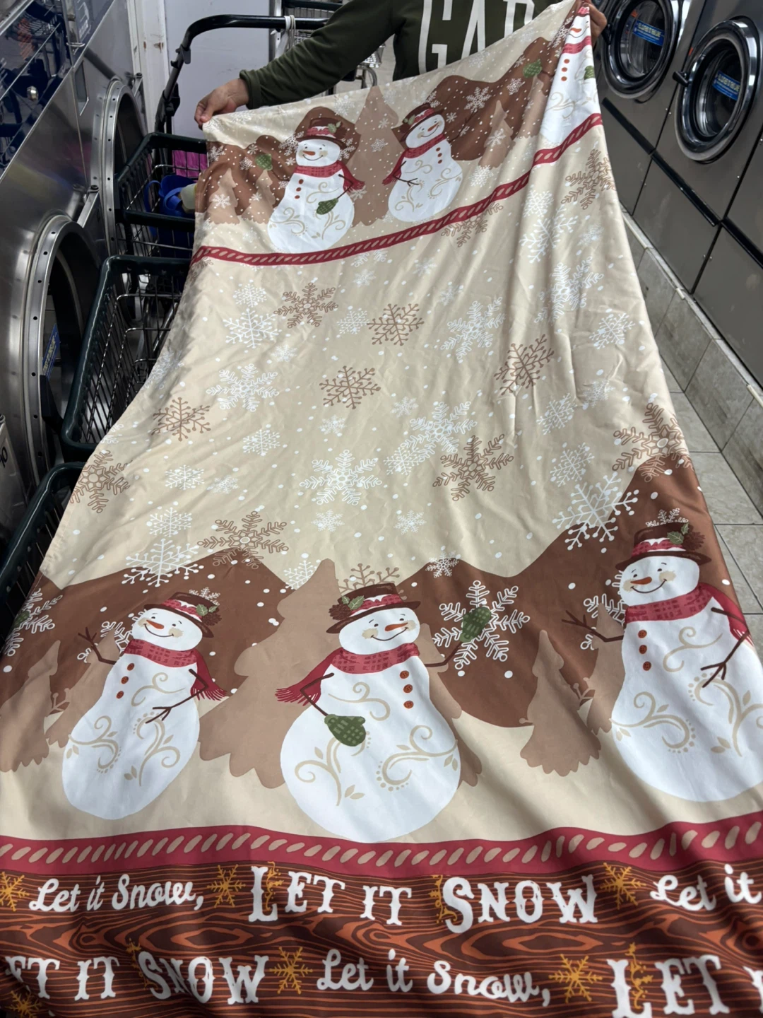 Snowman Print curtains  2 - photo 2