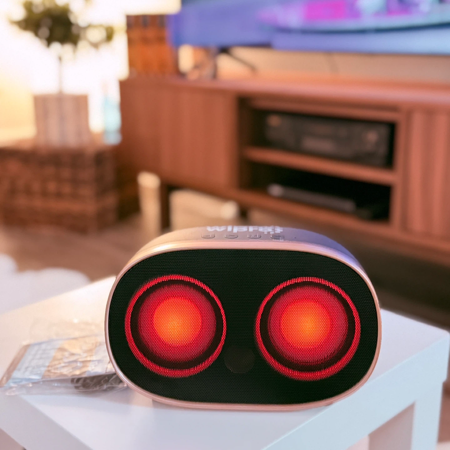 Retro Bluetooth Speaker w/ Color Changing Lights - photo 4