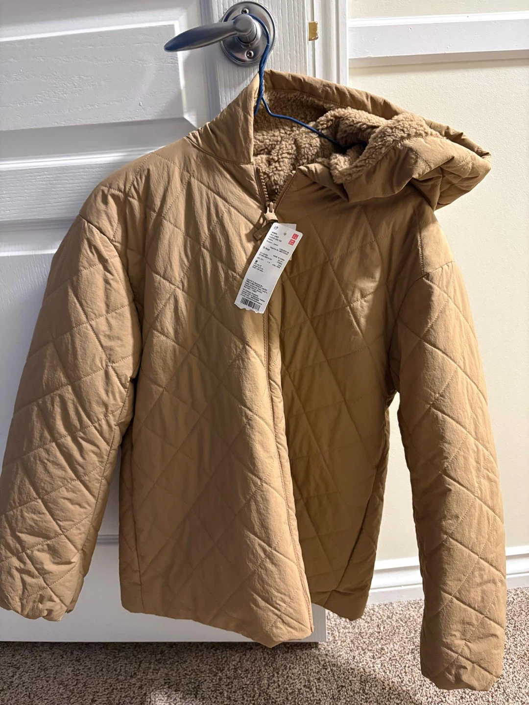 Uniqlo Quilted Jacket, Size M