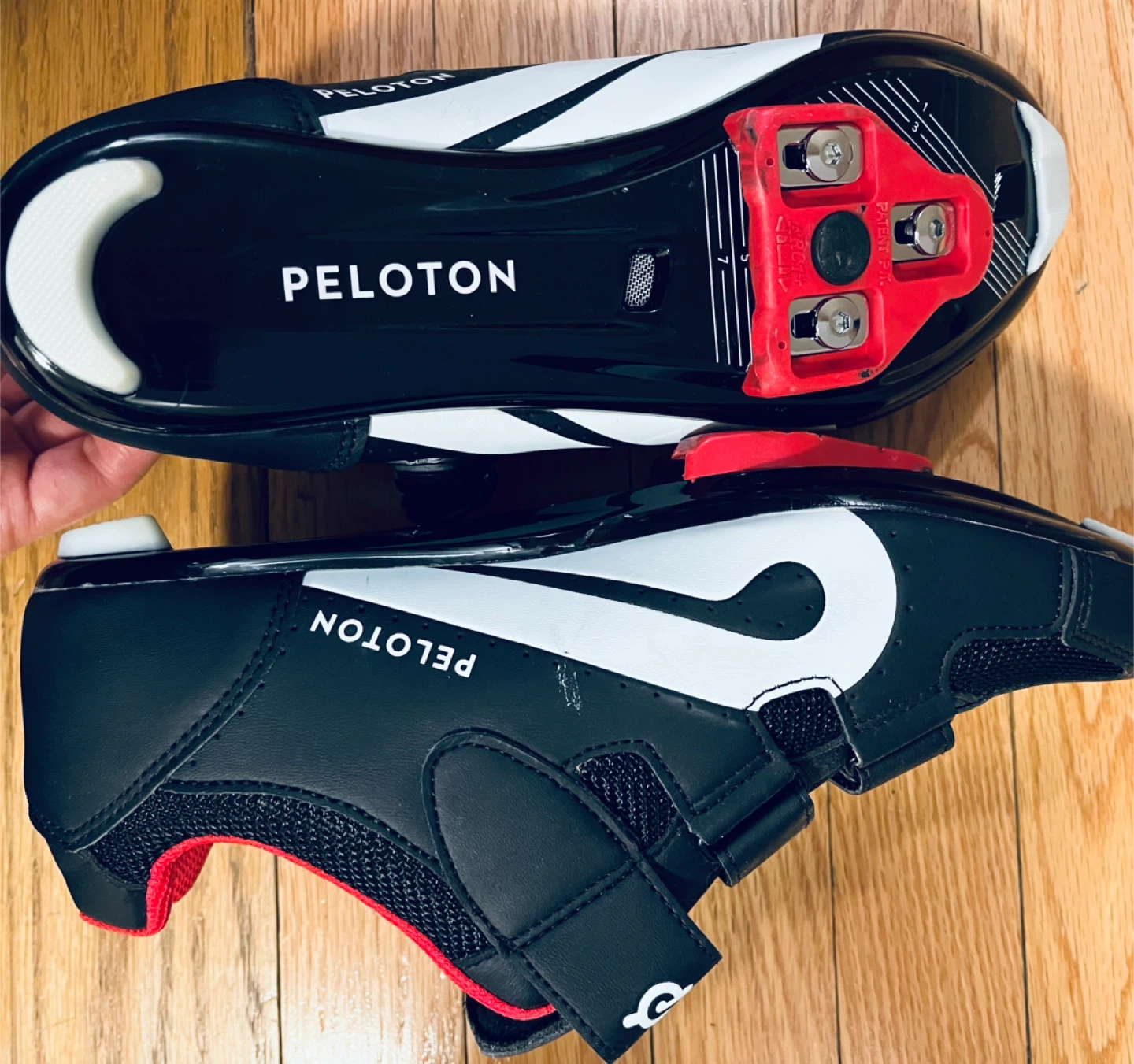 Peloton Cycling Shoes - Black, Size 43
