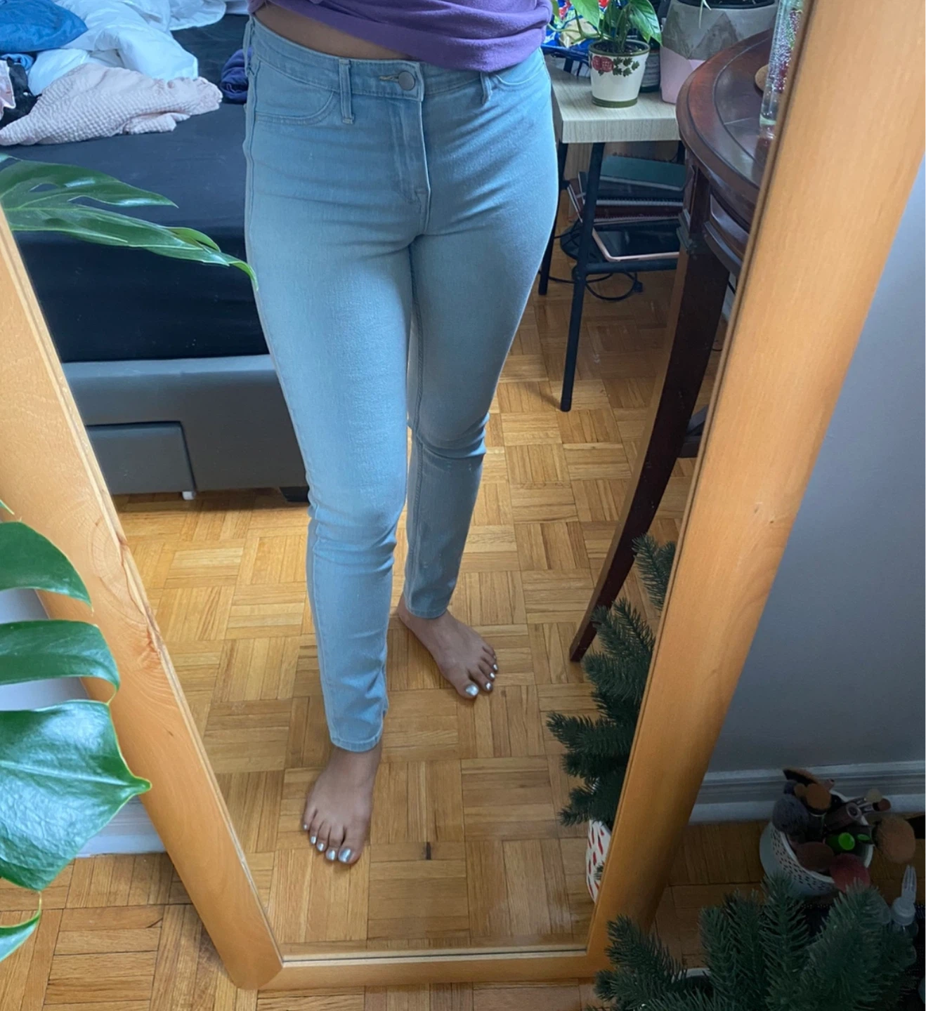 Light Blue Skinny Jeans