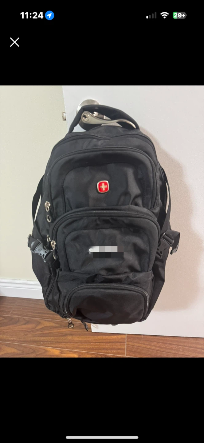 Swiss Gear Black Backpack