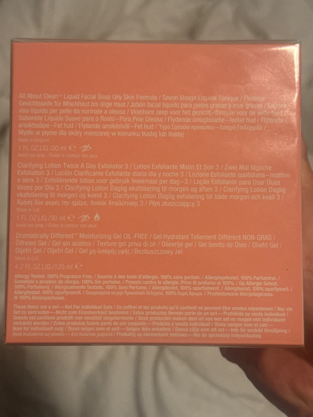 Unopened Clinique Skin School 3-Step Skin Care Set - photo 3