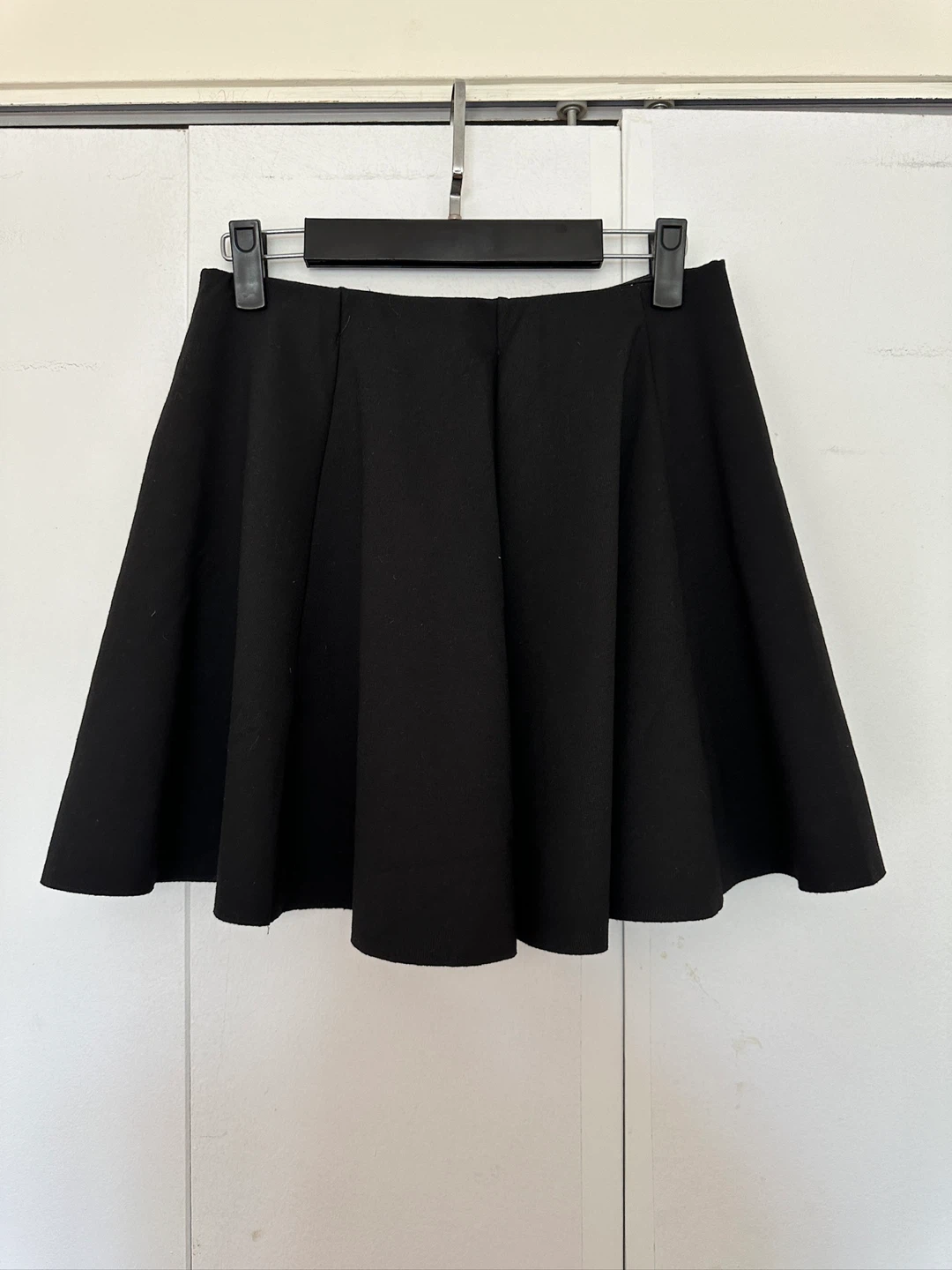 Zara Black Mini Skirt - Size L - photo 2