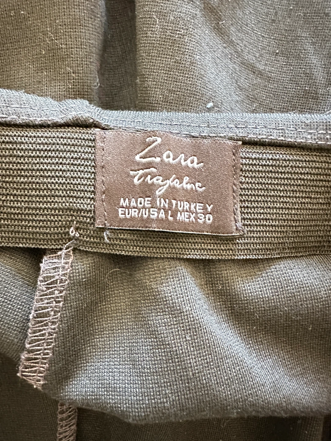 Zara Black Mini Skirt - Size L - photo 3