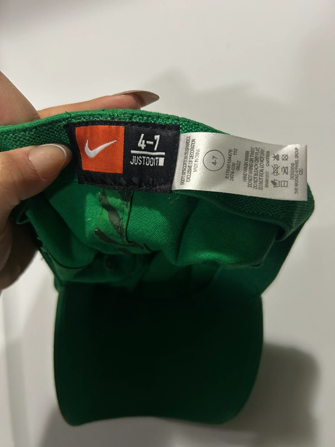 NEW Nike Green Baseball Cap - photo 2