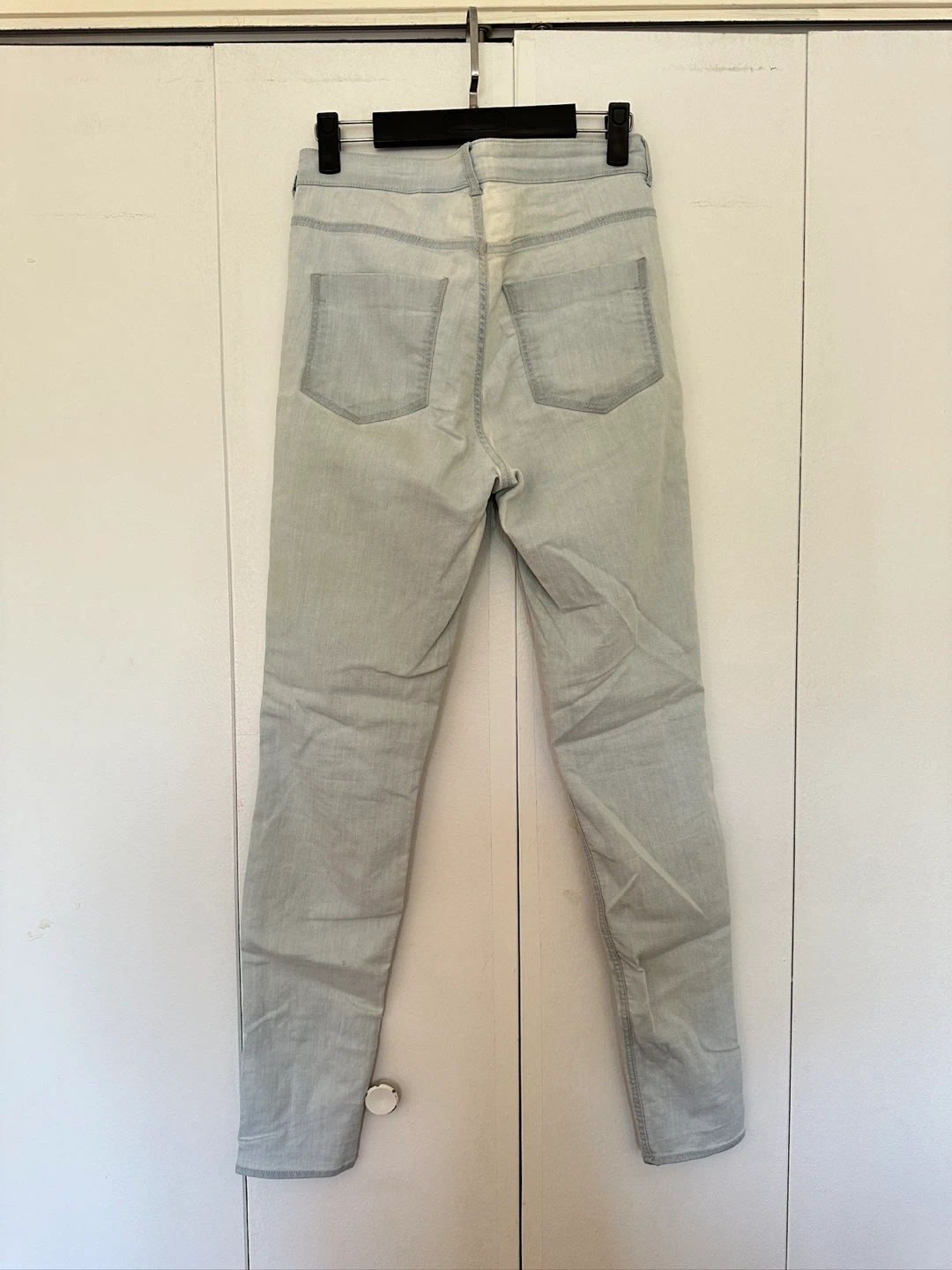 H&M Divided Light Blue Ripped Jeans - Size 8 - photo 2