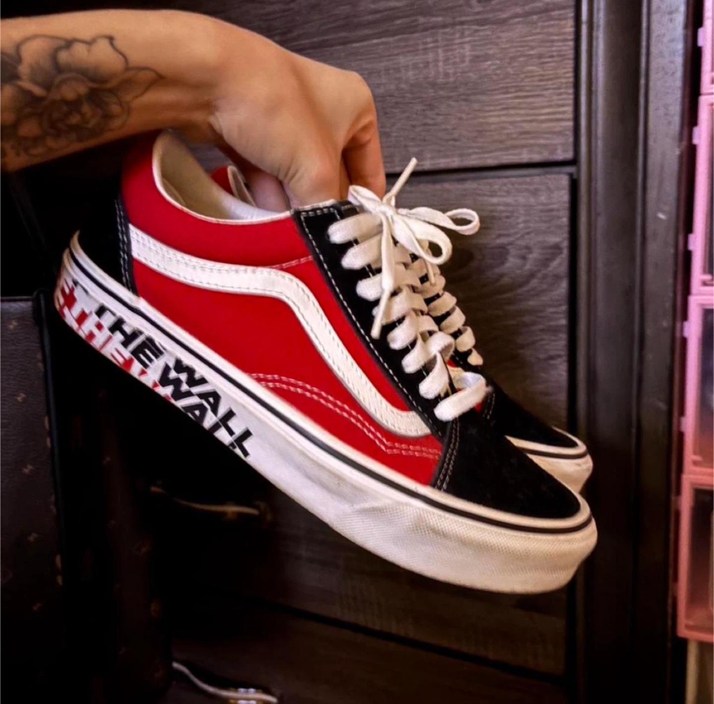 Vans Old Skool Red/Black Sneakers