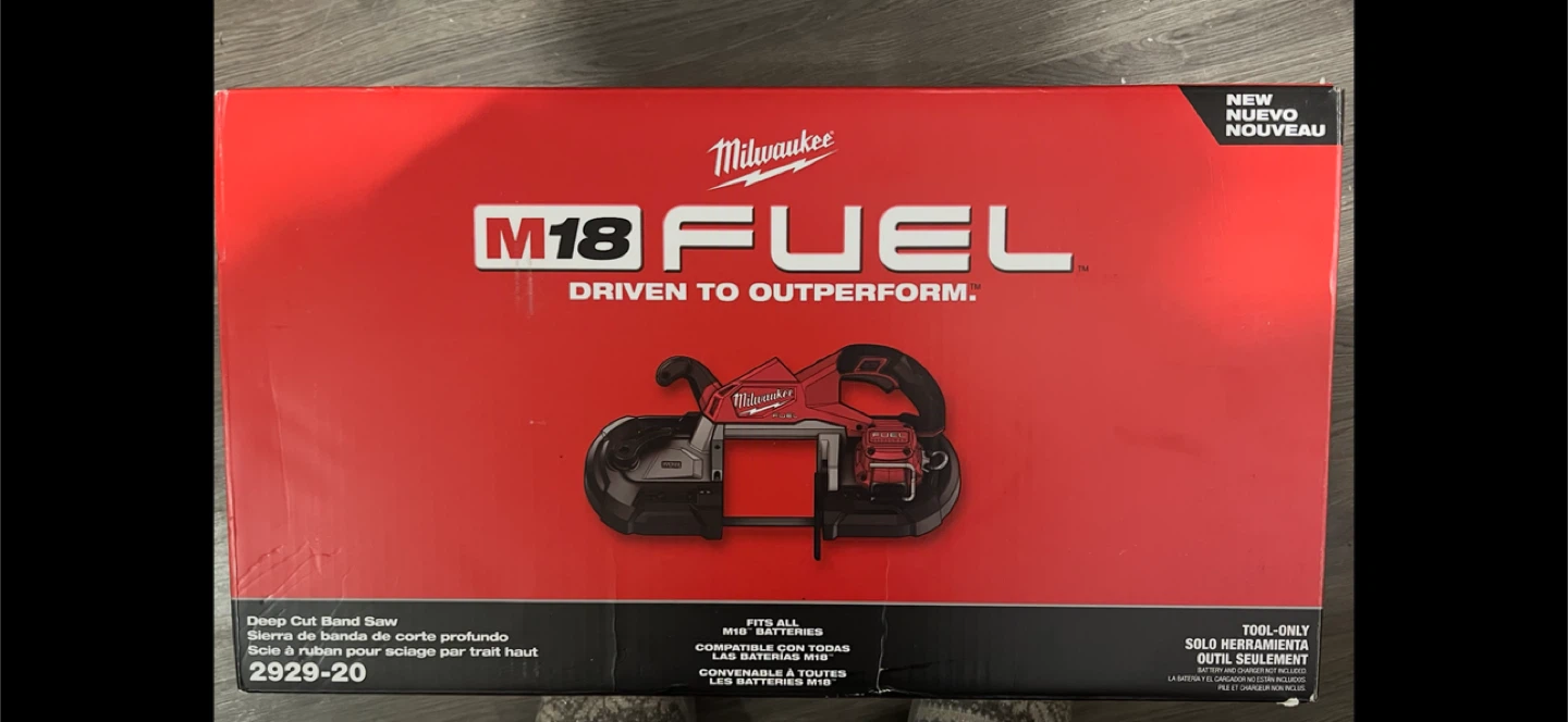 New Milwaukee M18 FUEL Deep Cut Band Saw 2929-20 - photo 3
