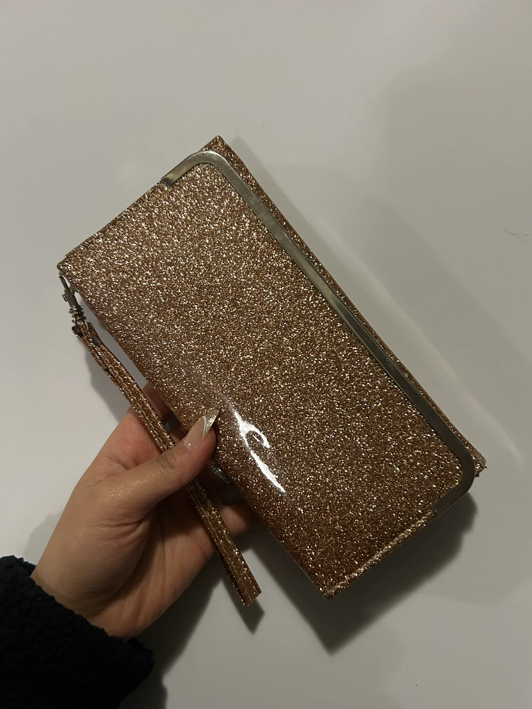 🏆 NEW Sparkly Gold Clutch Wallet