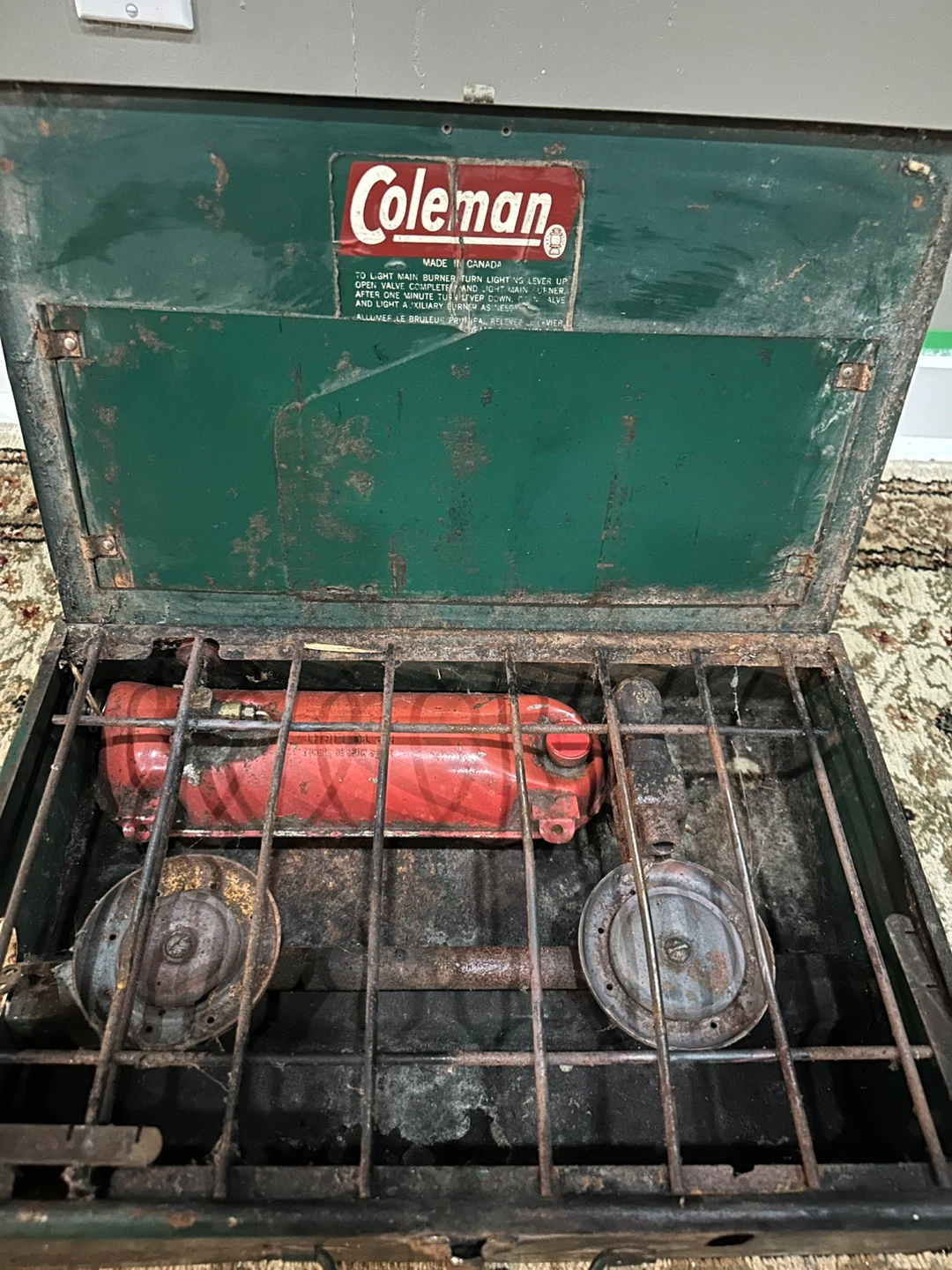 Vintage Coleman 2-Burner Camp Stove