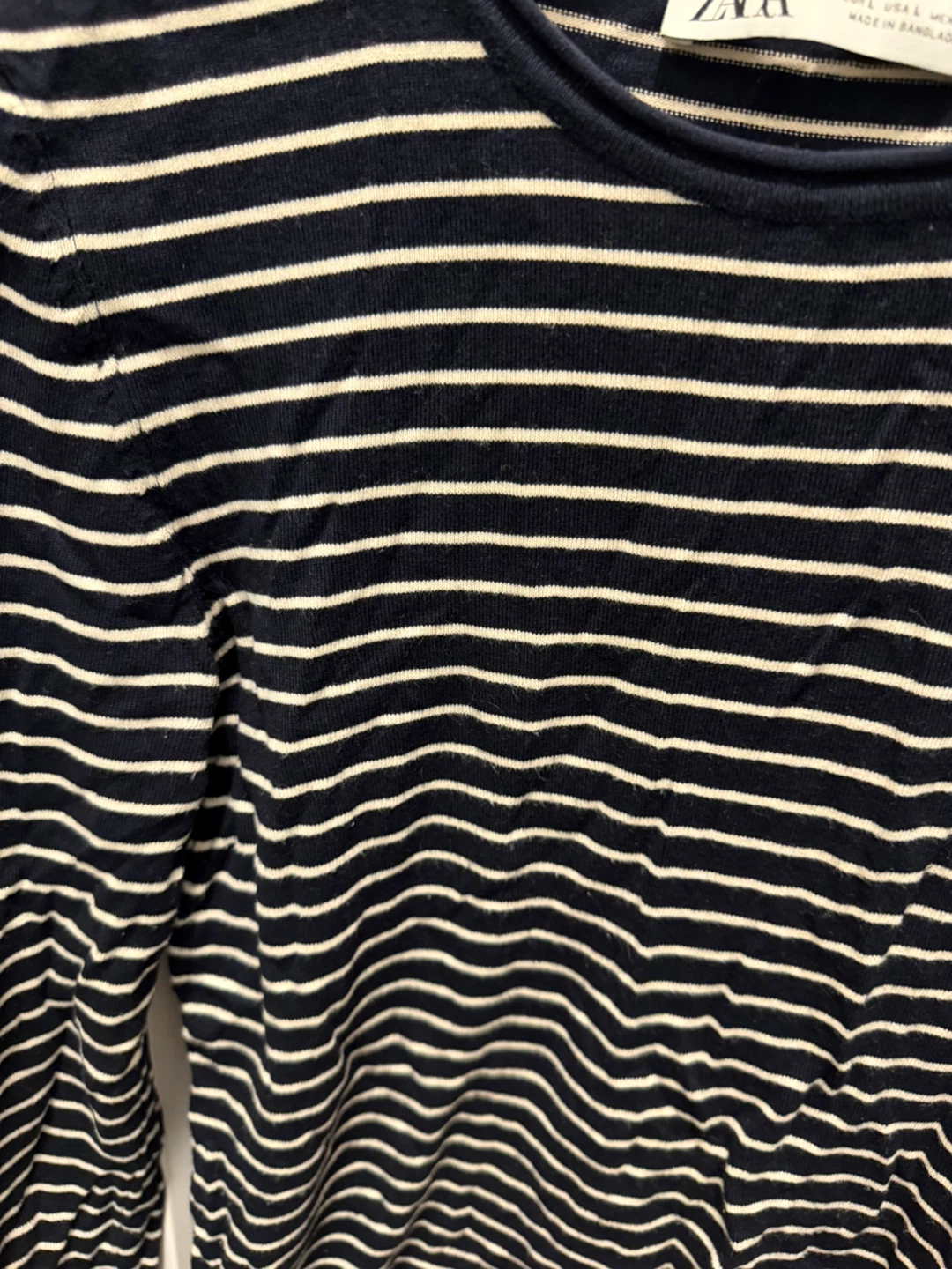 Zara Striped Long Sleeve - Size L - photo 4