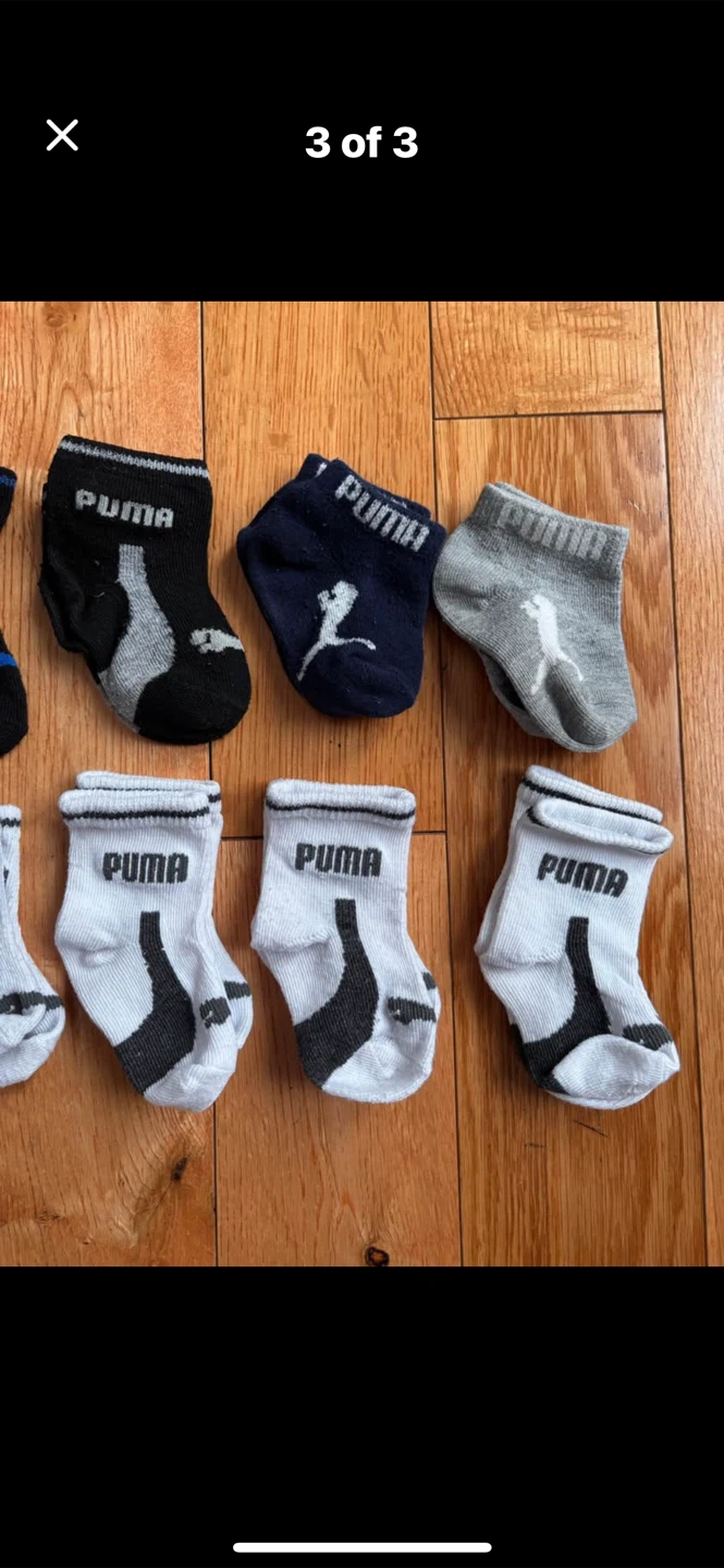 Puma Baby Boy Socks (12 pairs)-0-12 months - photo 3