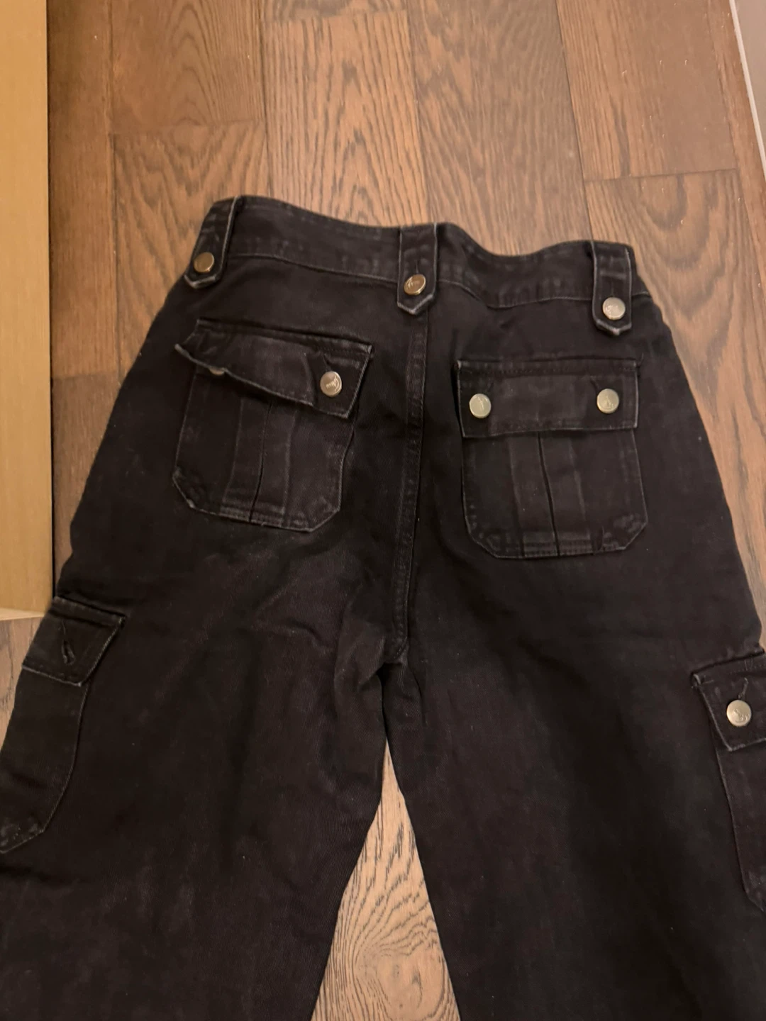Black Cargo Pants - photo 4
