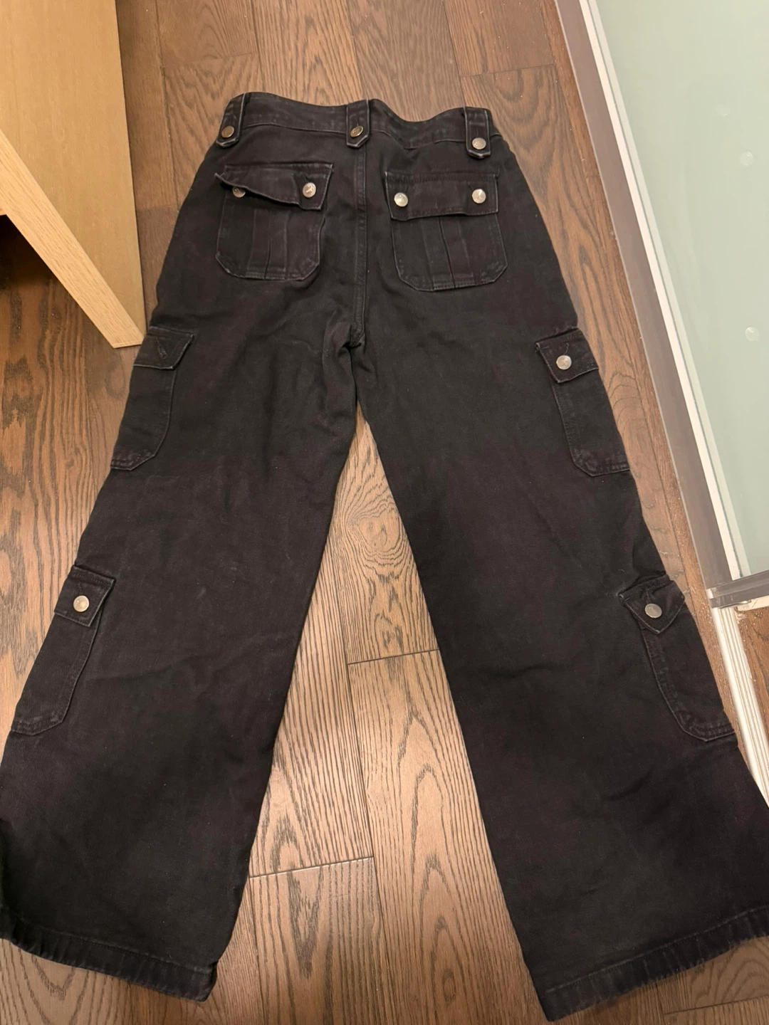 Black Cargo Pants - photo 5