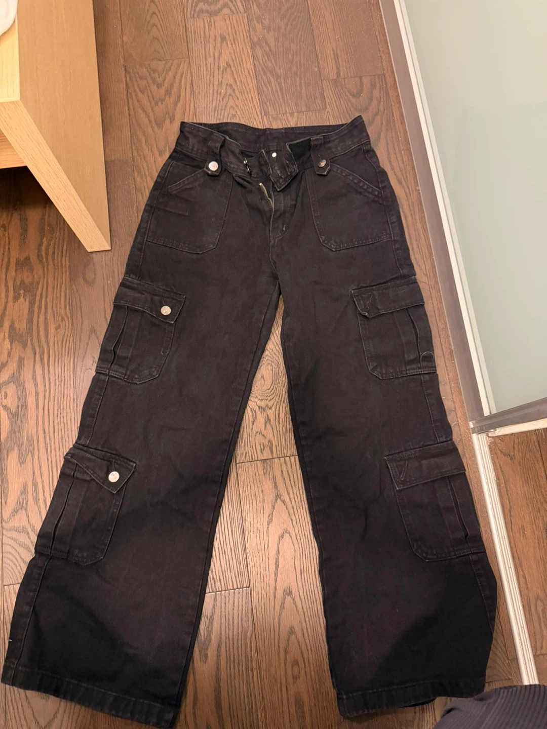 Black Cargo Pants