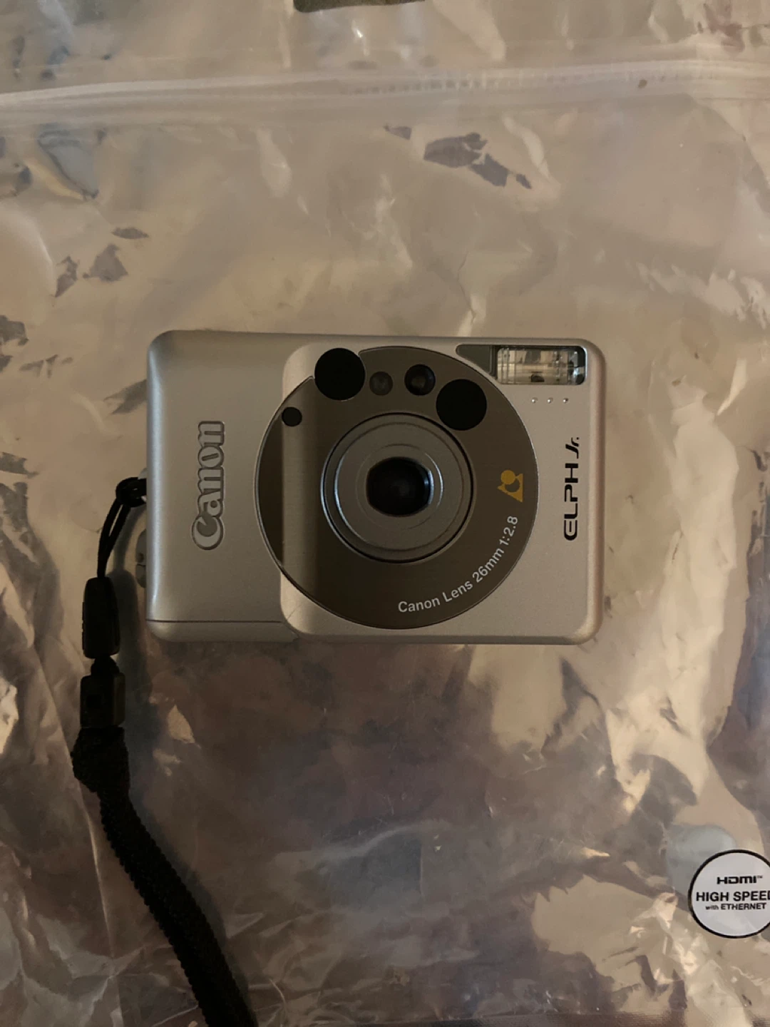 Vintage Canon ELPH Jr. Analog Camera
