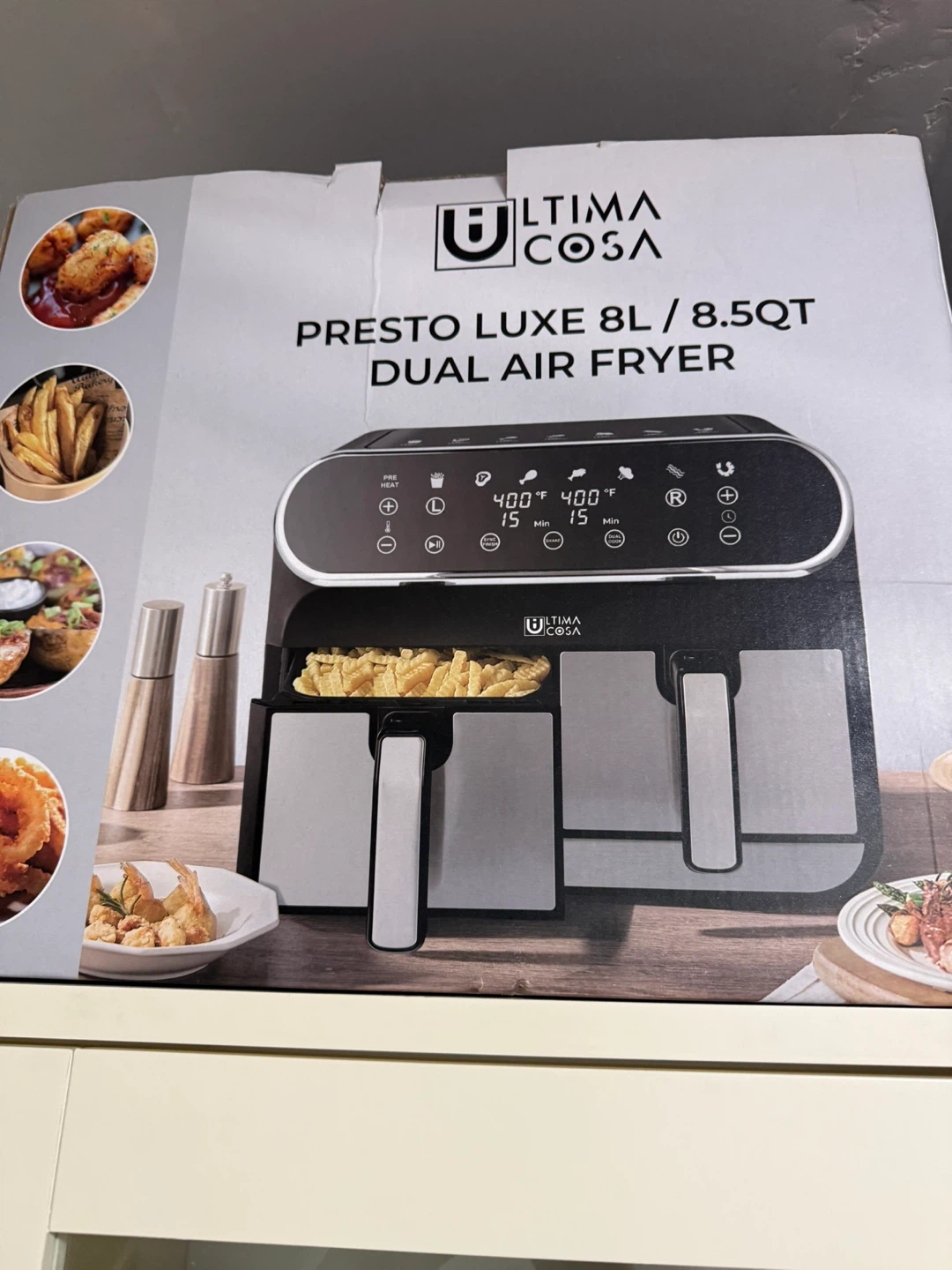 Ultima Cosa Presto Luxe Dual Air Fryer 8L - photo 3
