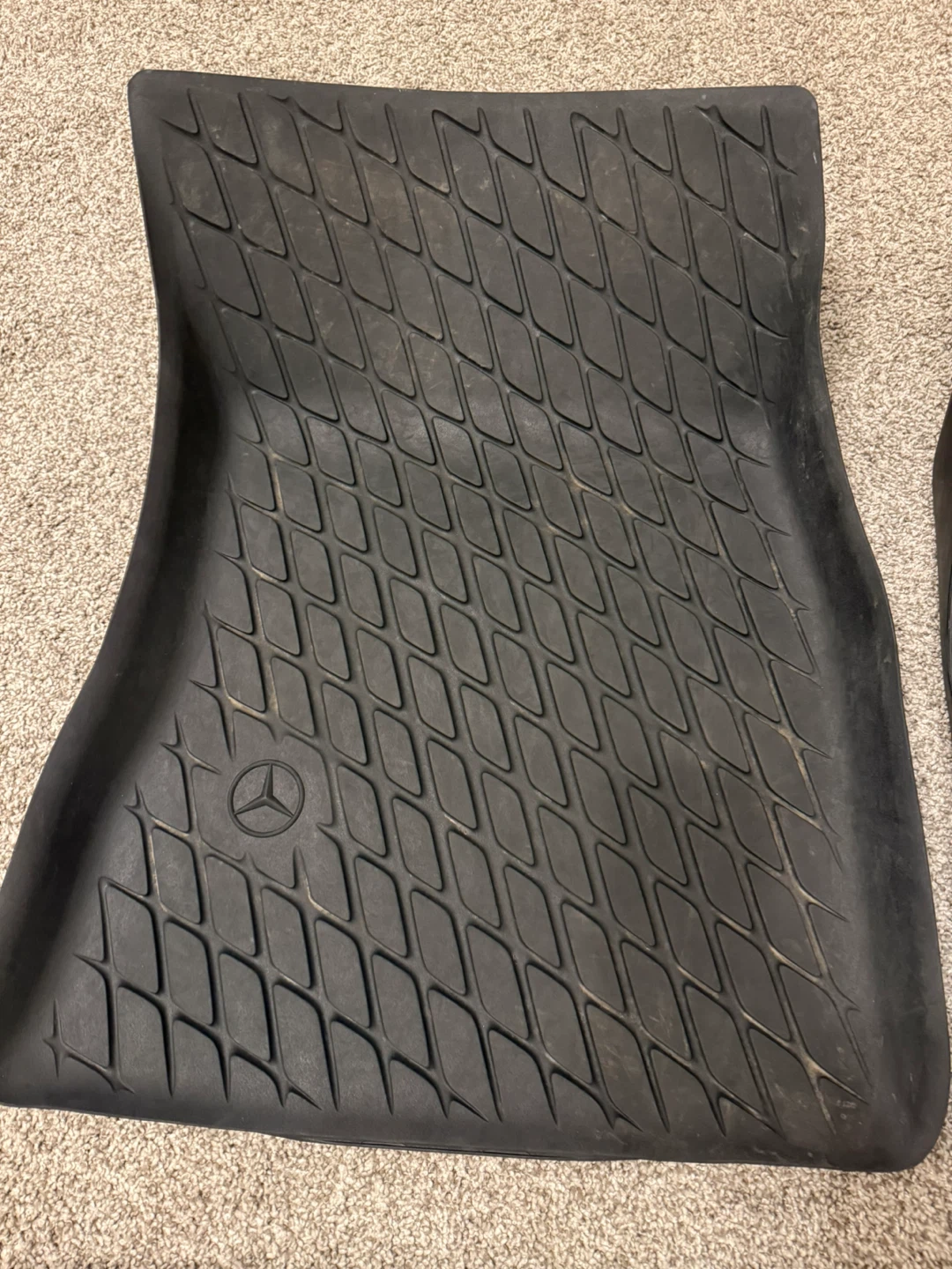 Mercedes-Benz CLA250 Black Rubber Floor Mats - Set of 4 - photo 2