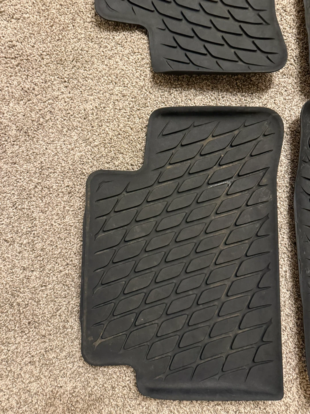 Mercedes-Benz CLA250 Black Rubber Floor Mats - Set of 4 - photo 4
