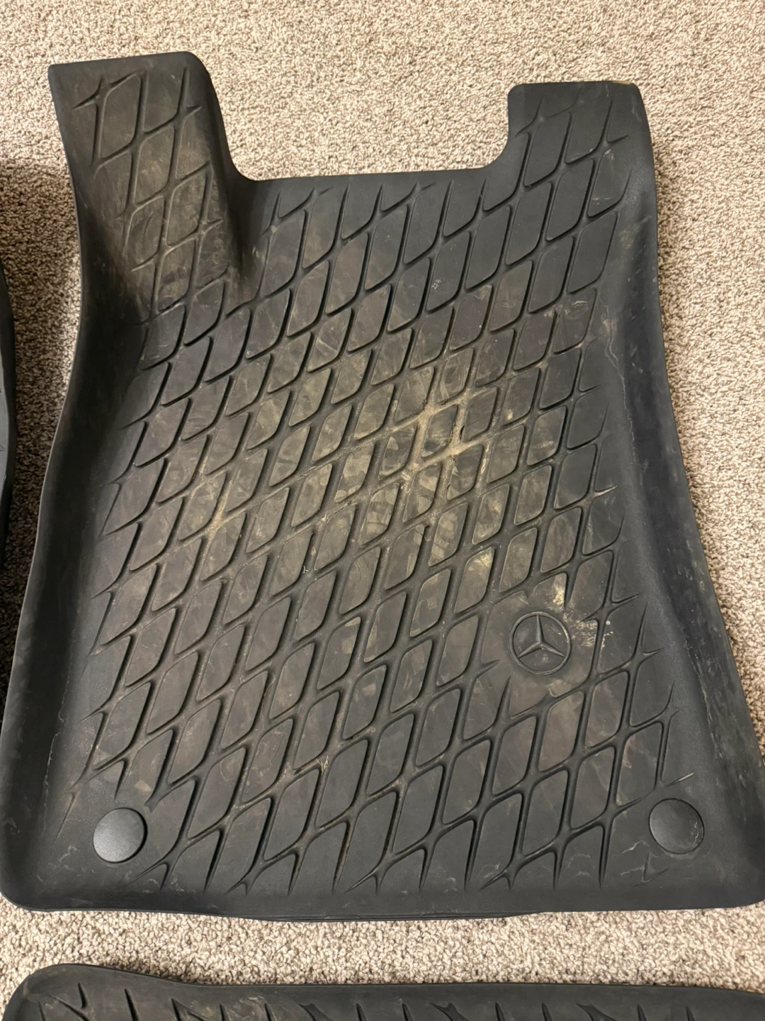 Mercedes-Benz CLA250 Black Rubber Floor Mats - Set of 4 - photo 3