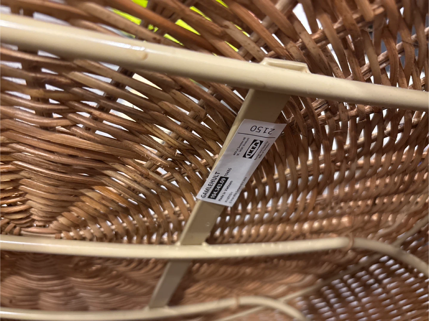 IKEA GAMLEHULT Rattan Table - photo 3