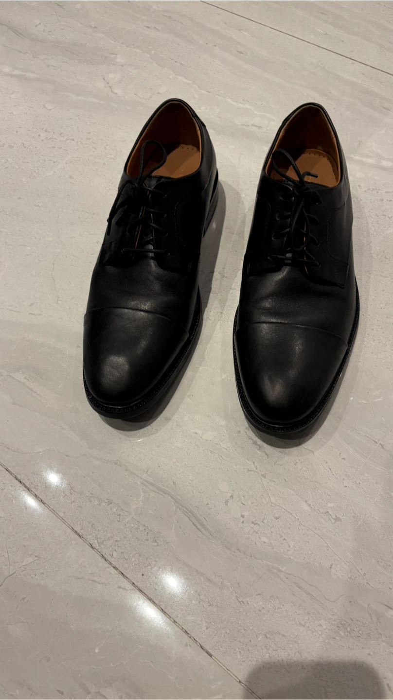 Cole Haan Black Leather Dress Shoes