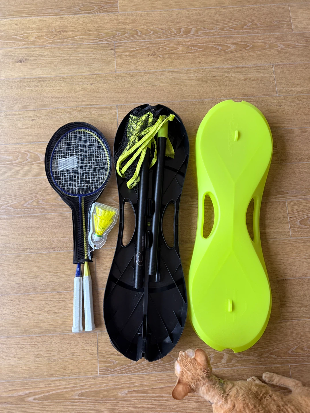 Badminton Set with 2 Rackets, 2 Shuttles and 1 Net