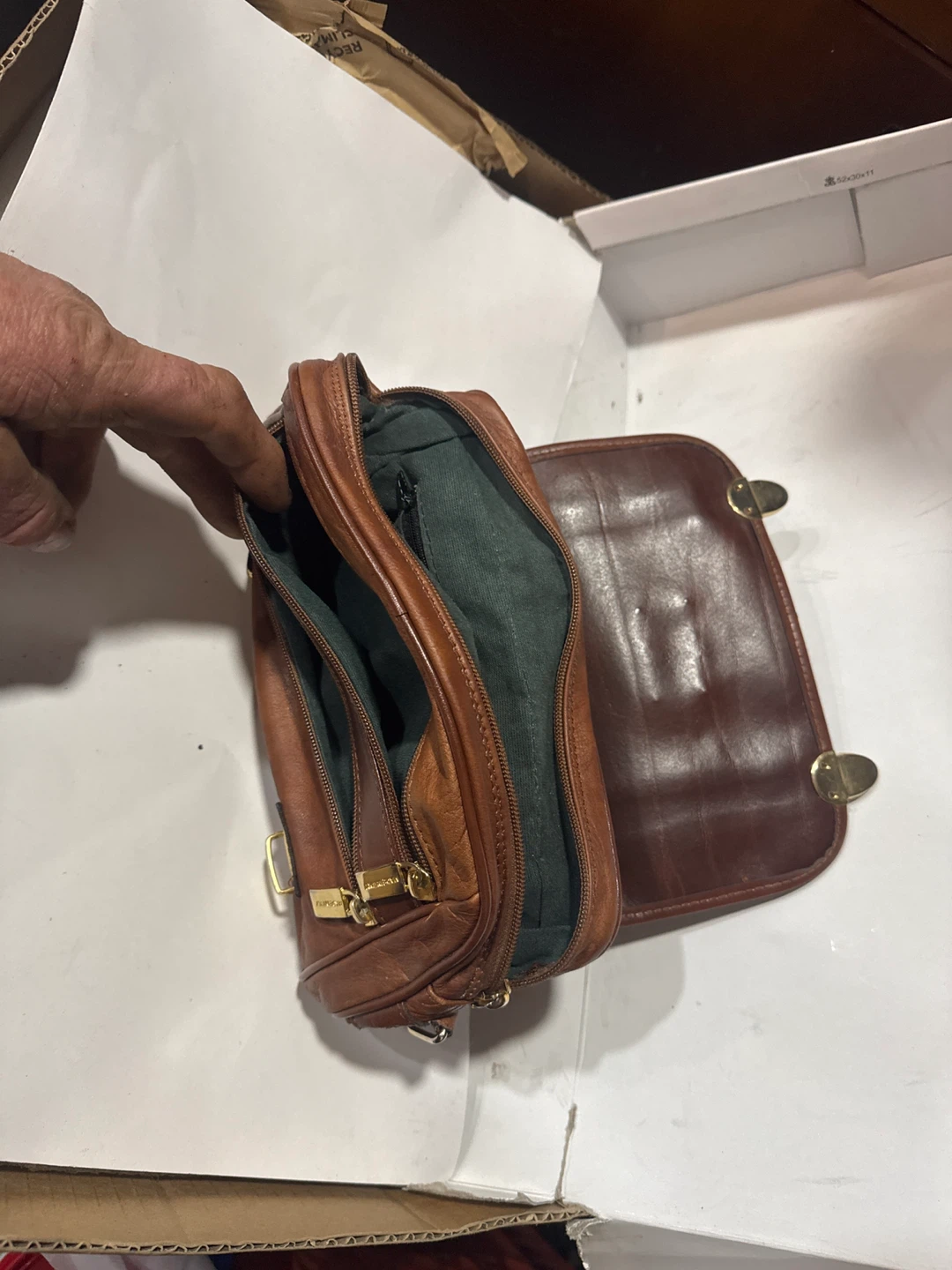 Linas Leather Brown Bag - photo 3