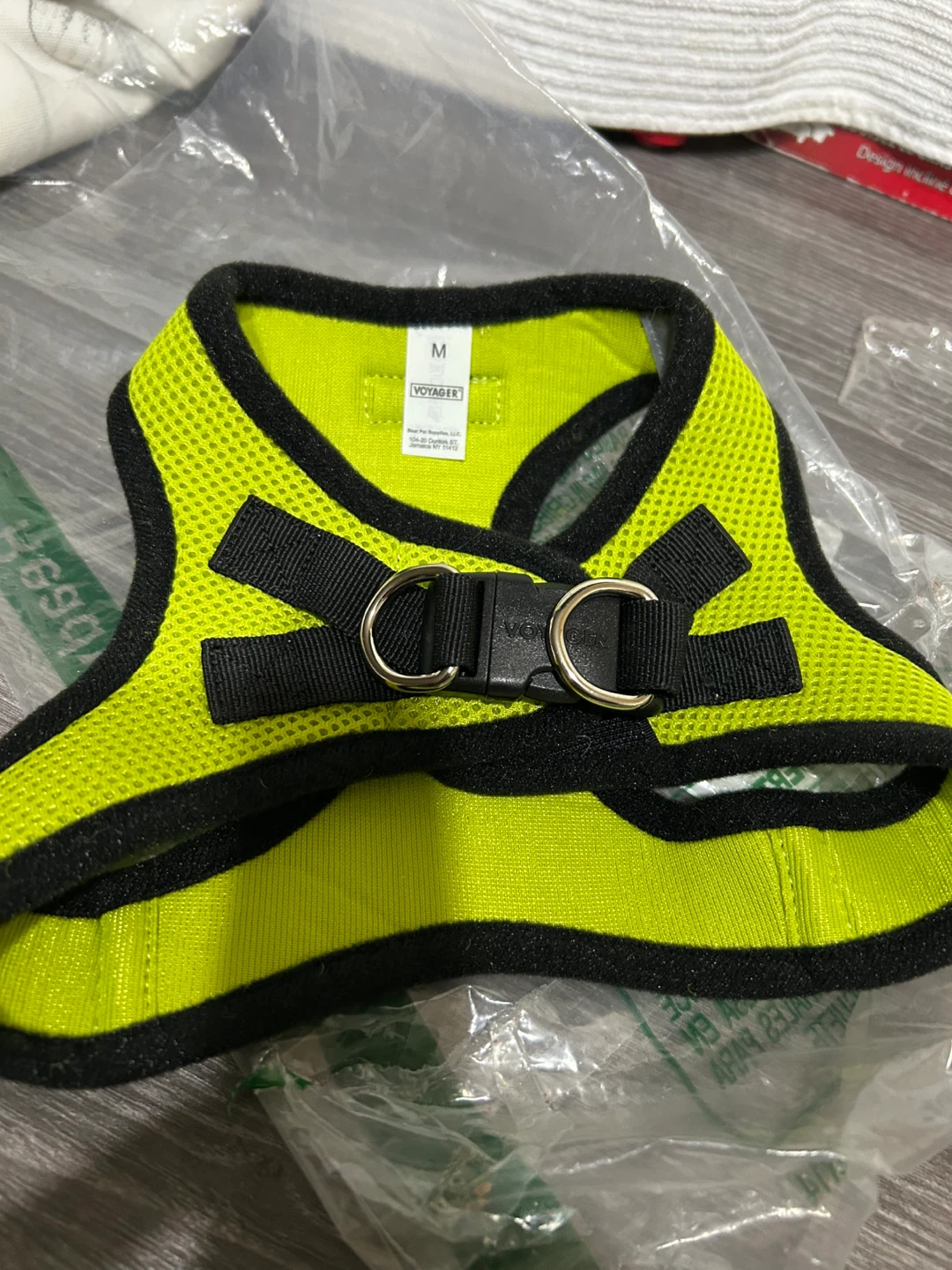 NEW-Voyager Lime Green Dog Harness! - photo 5