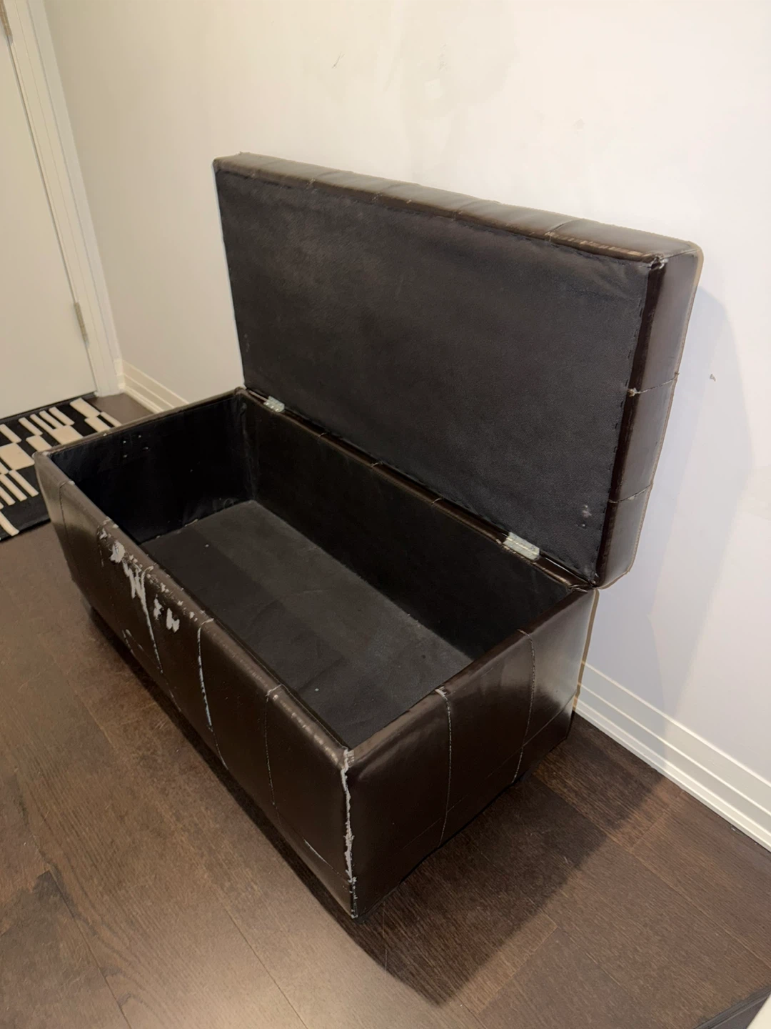 Ottoman with storage - photo 2