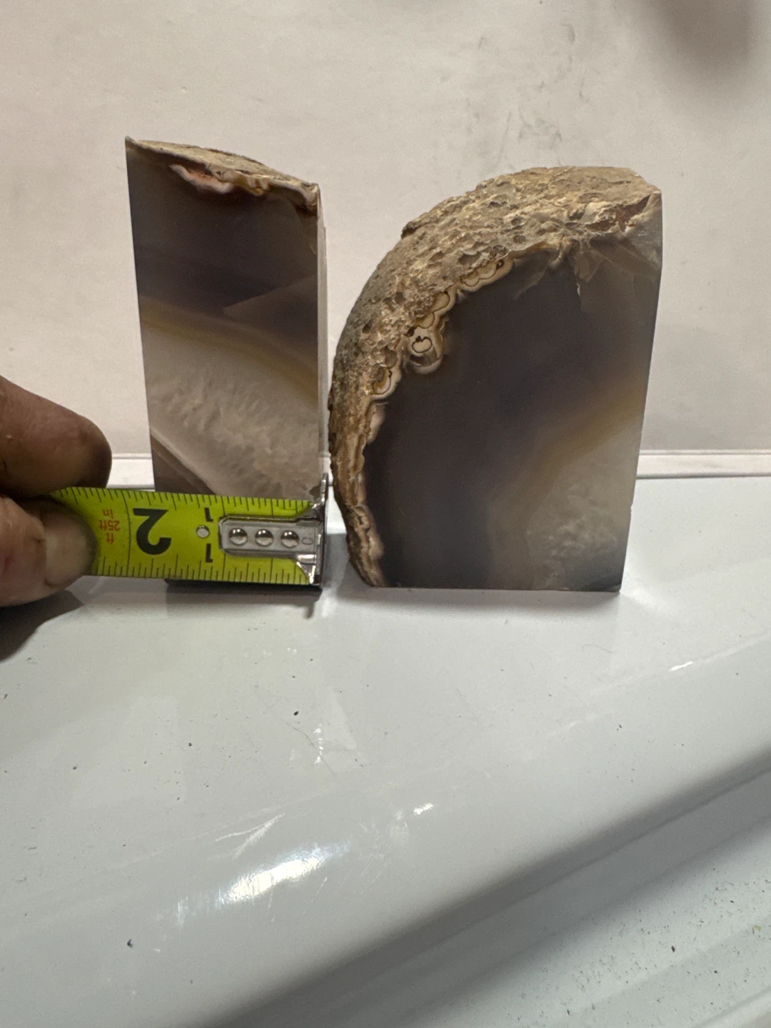 Agate Bookends, 4-6 inches - photo 3