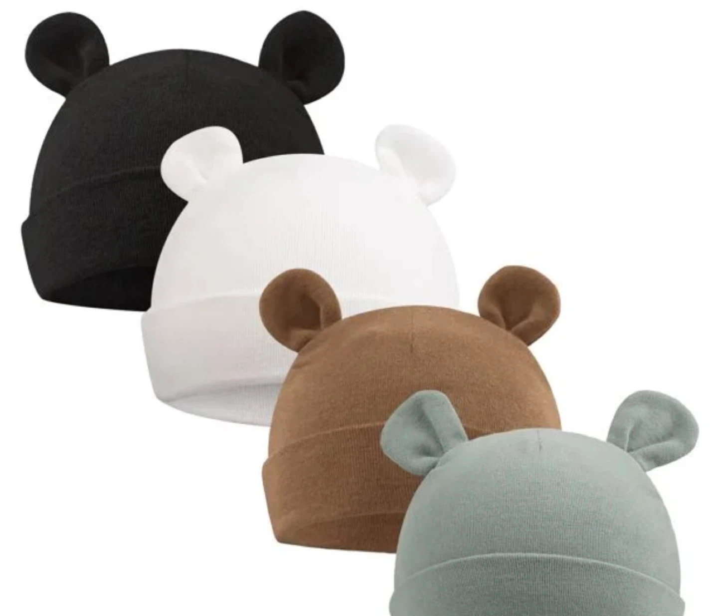 Infants Baby caps with Ears - Assorted Colors - photo 3