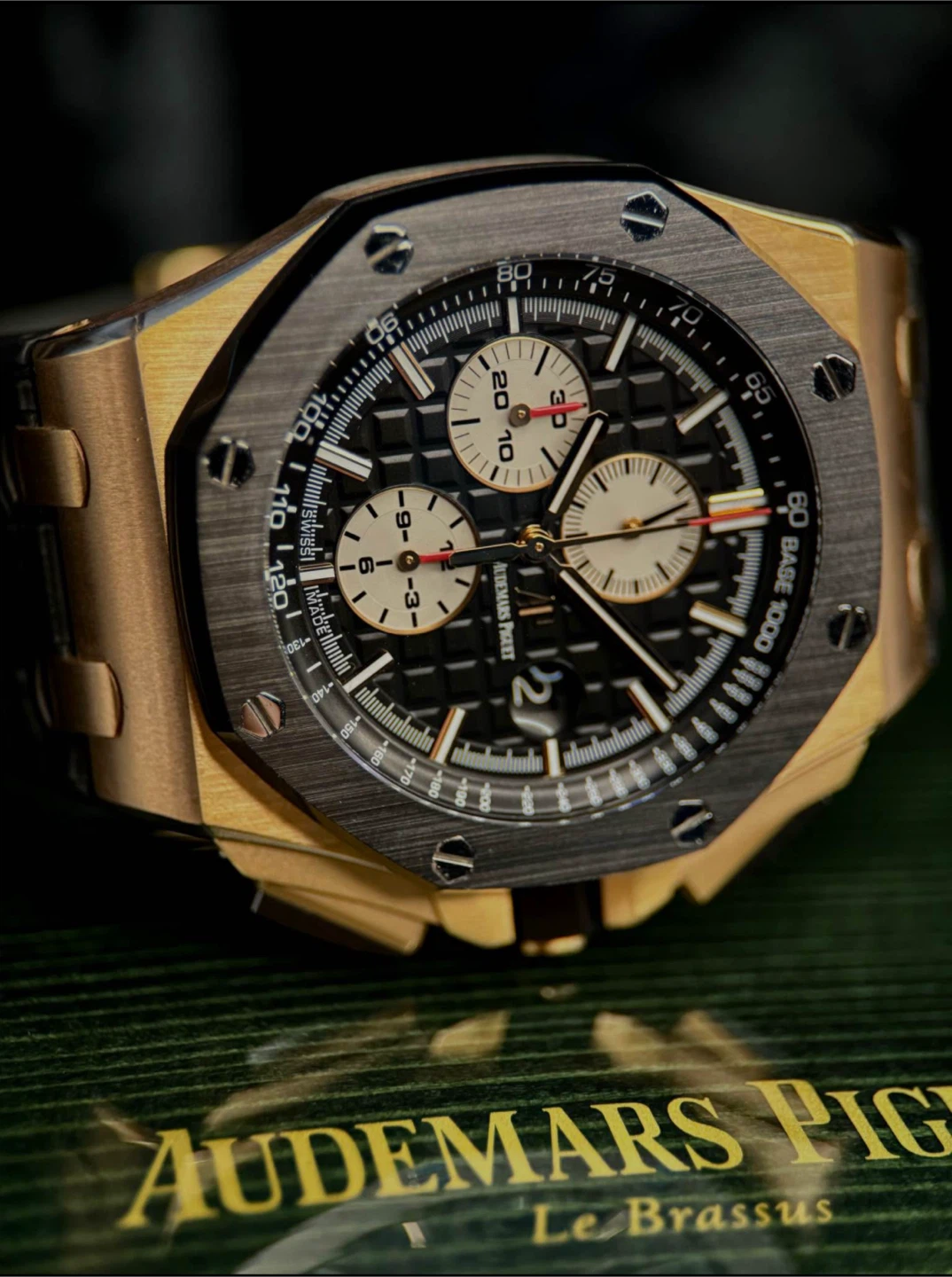 AP Royal Oak Offshore Rose Gold 44mm – Box & Papers!