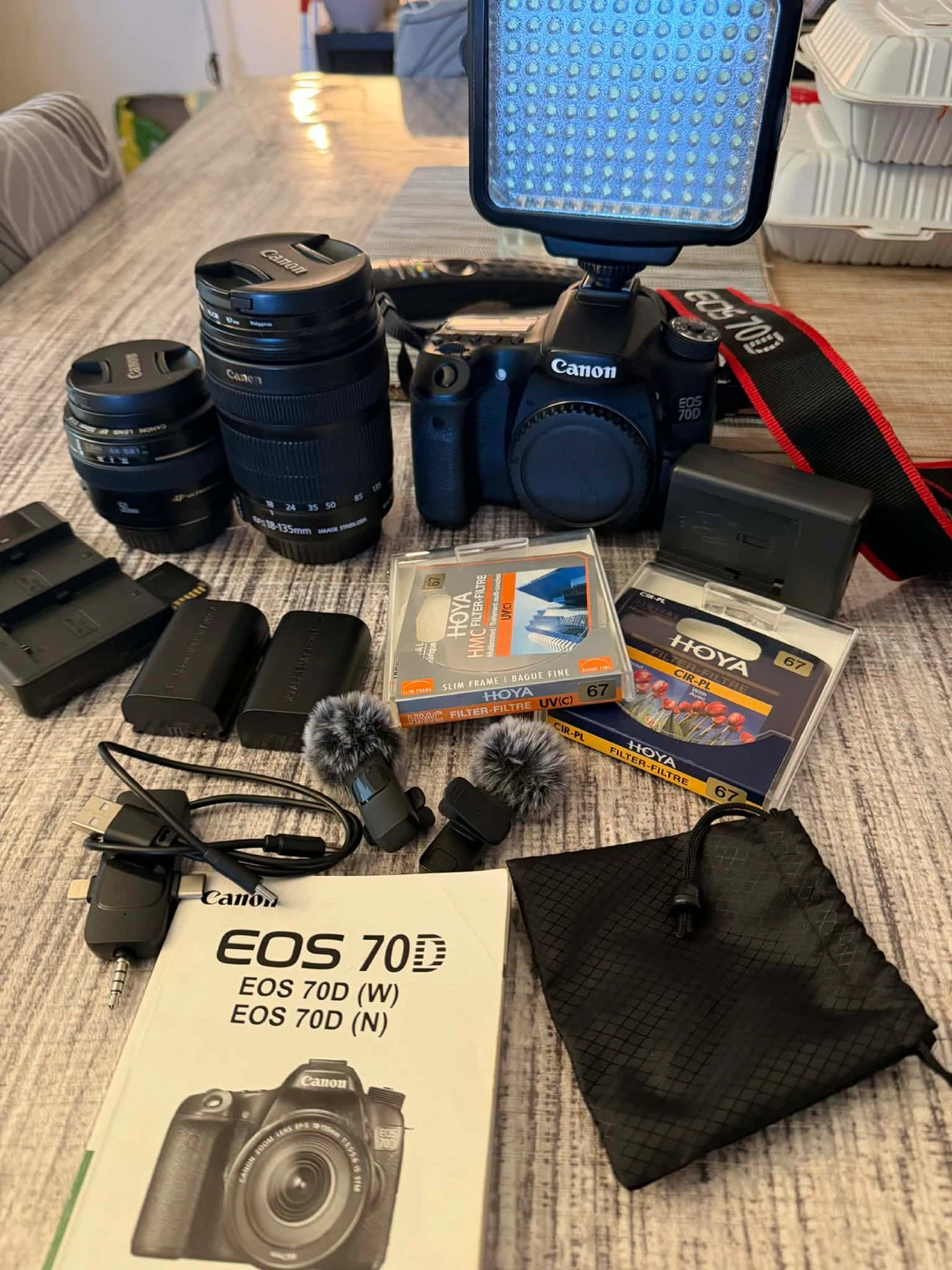 Canon EOS 70D Camera with Accessories - photo 2