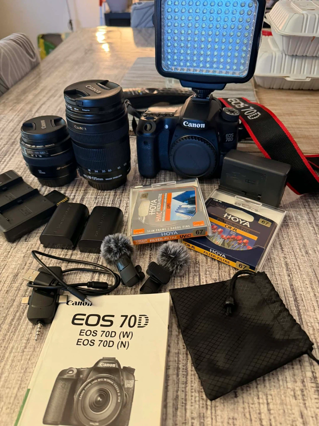 Canon EOS 70D Camera with Accessories - photo 3