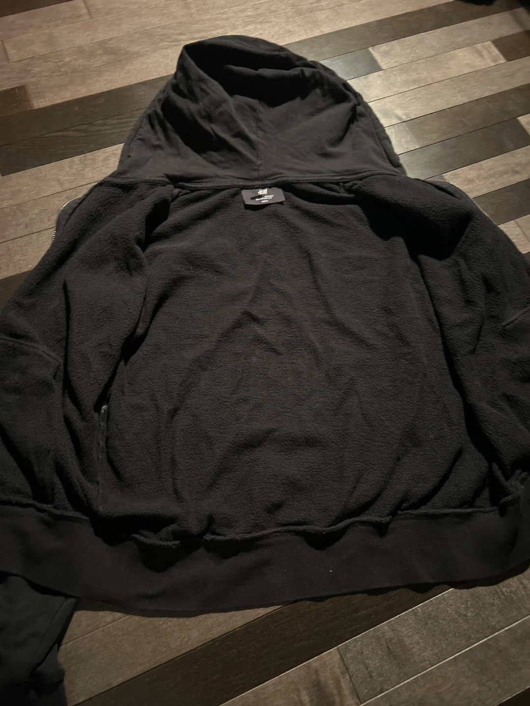 H&M Black Zip-Up Hoodie - photo 2