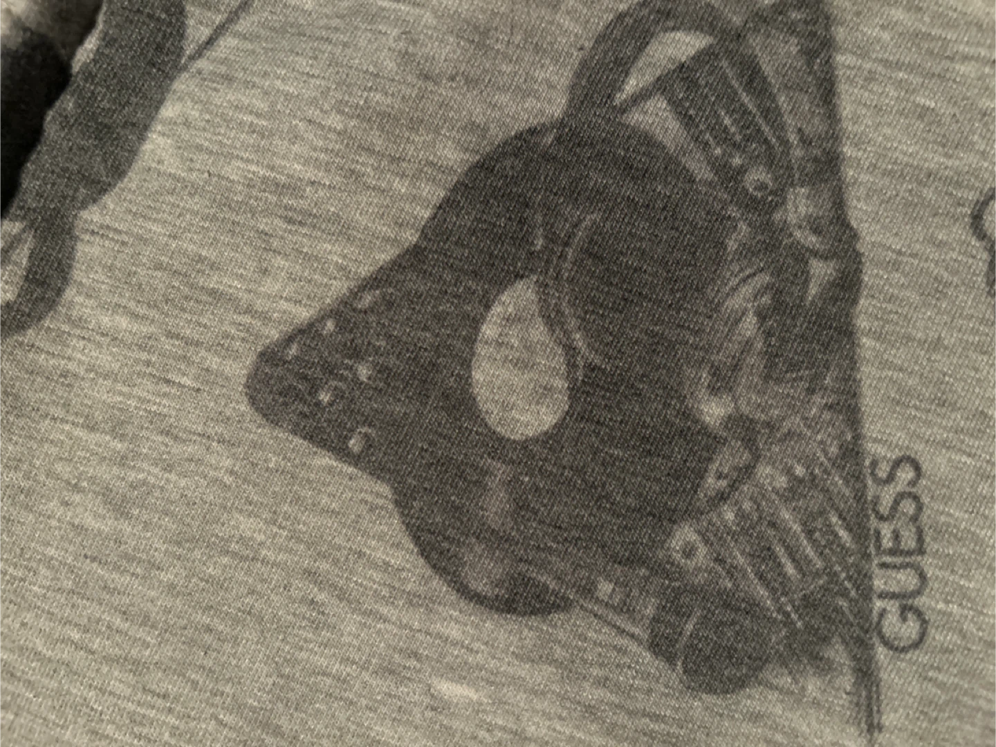 Guess LS Print Hoodie - Size small - photo 3