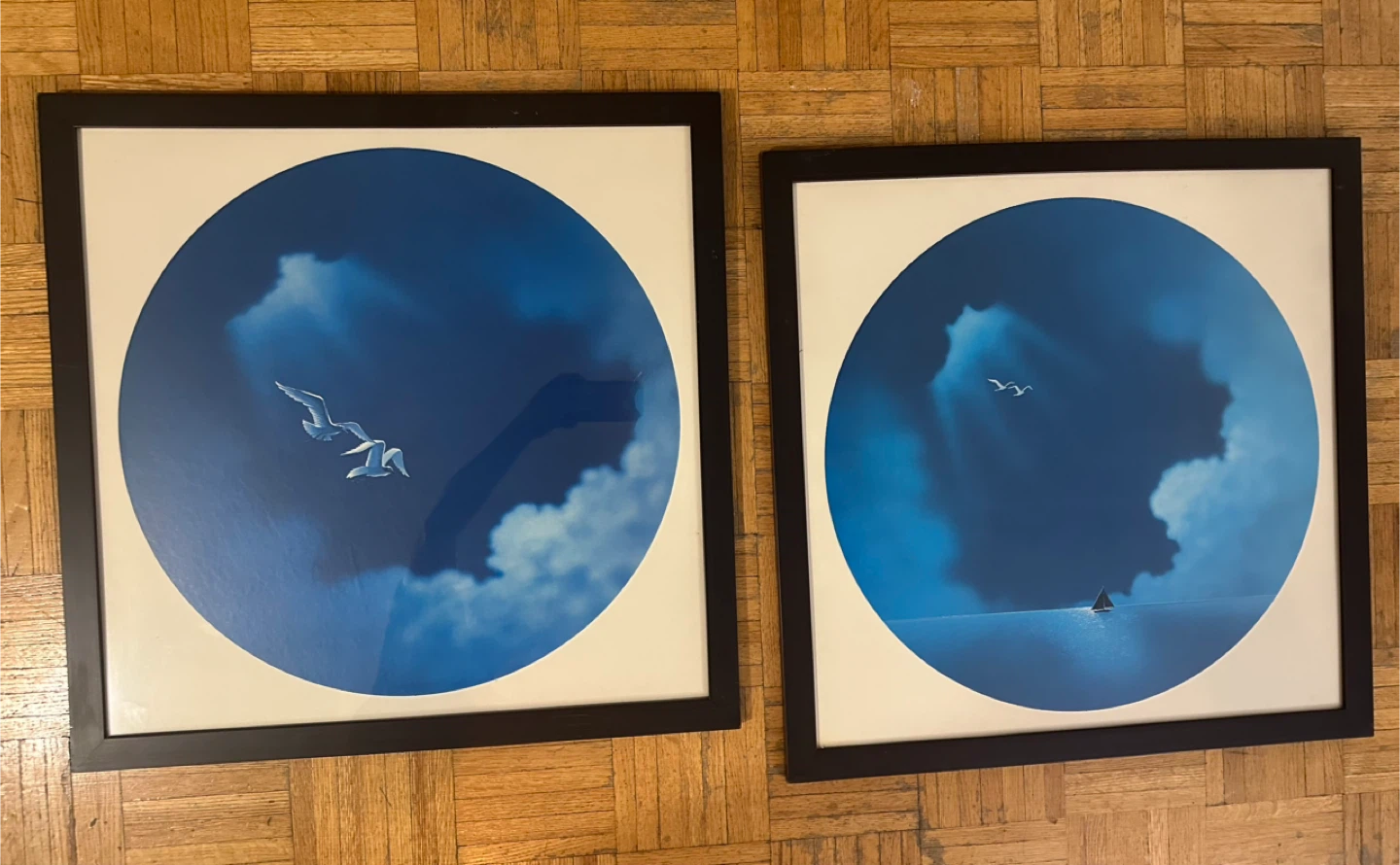 Set of 2 Framed Wall Art