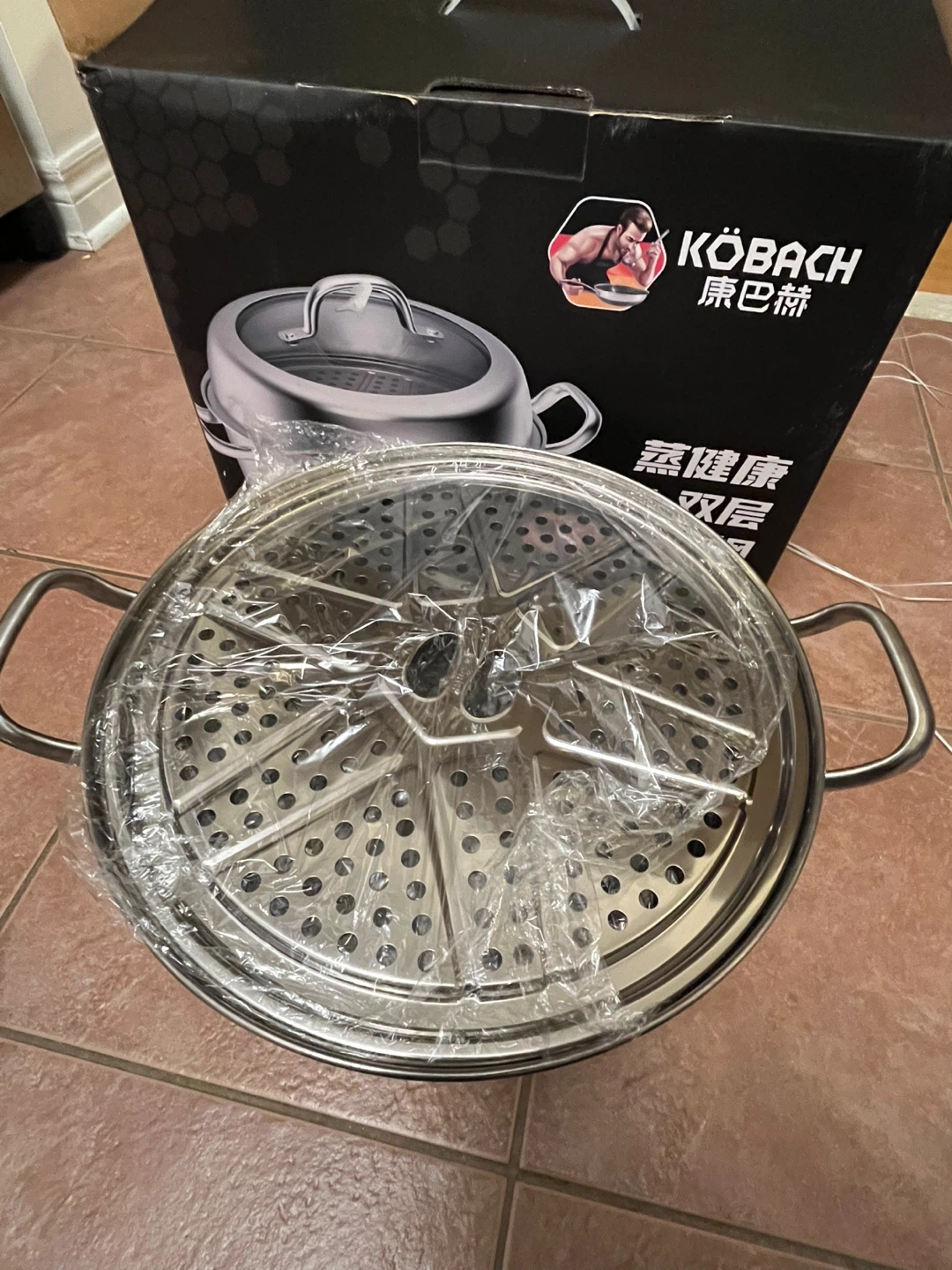 KÖBACH 30cm Stainless Steel Steamer - New in Box! - photo 5