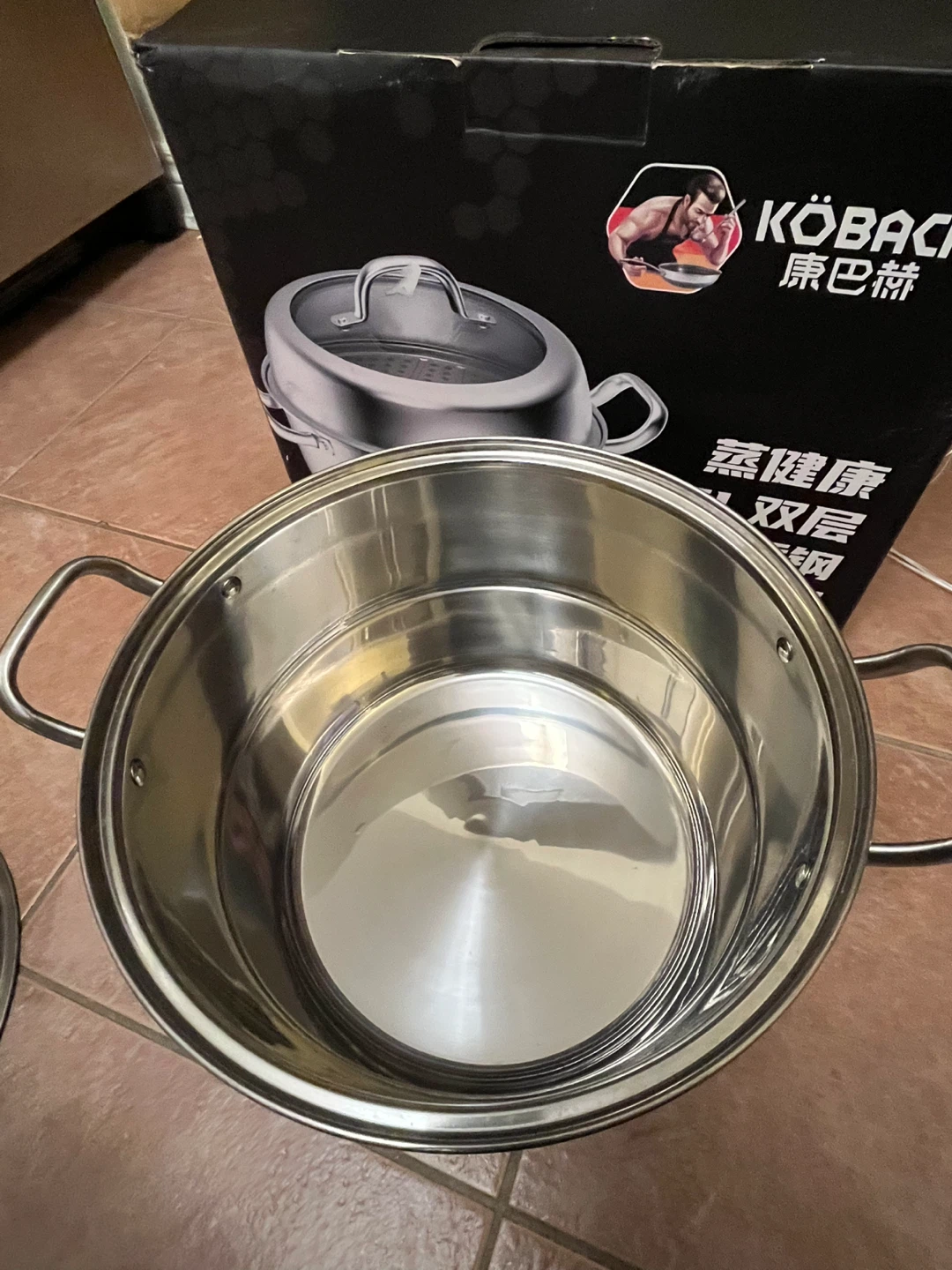KÖBACH 30cm Stainless Steel Steamer - New in Box! - photo 3