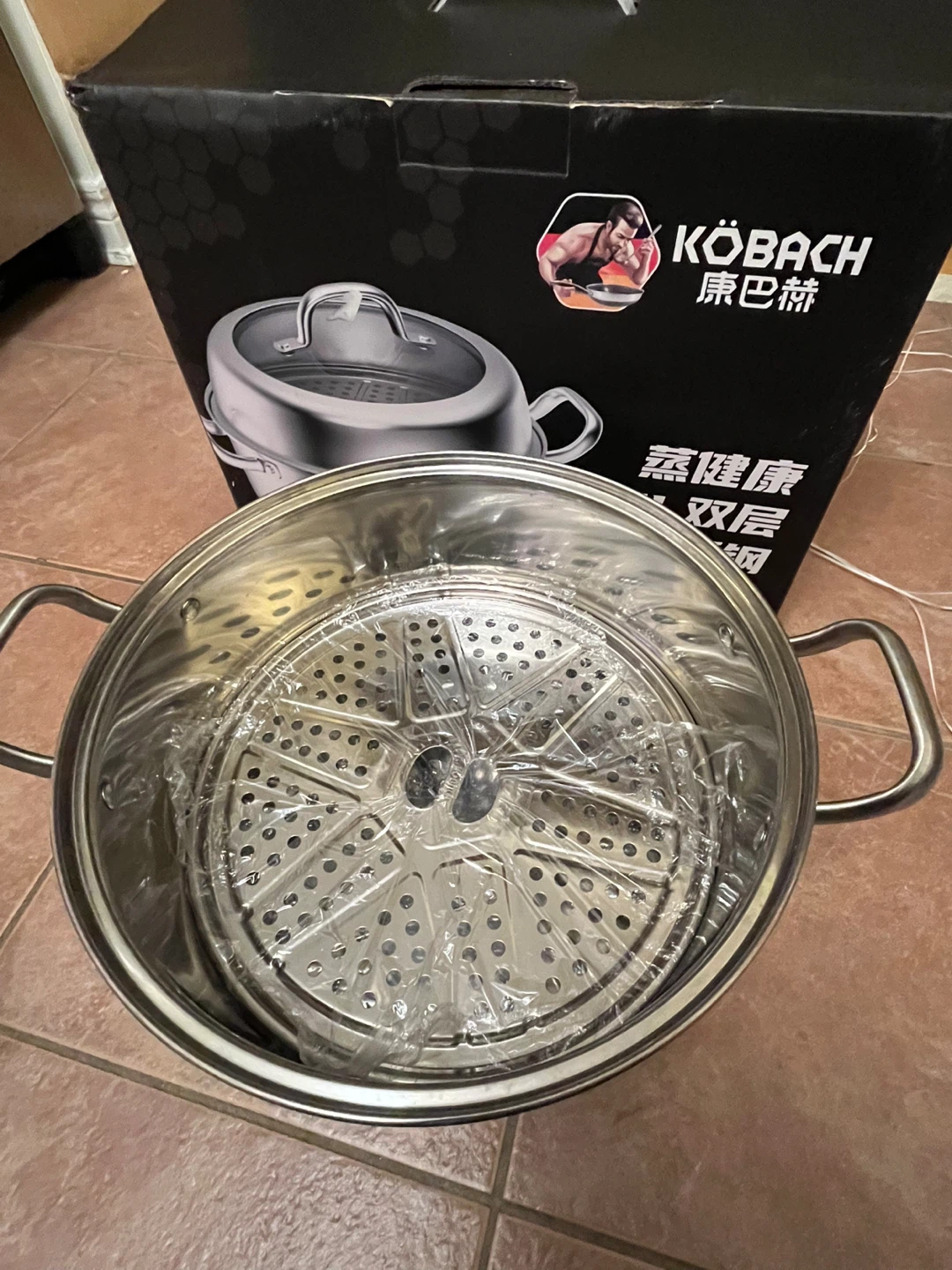 KÖBACH 30cm Stainless Steel Steamer - New in Box! - photo 4