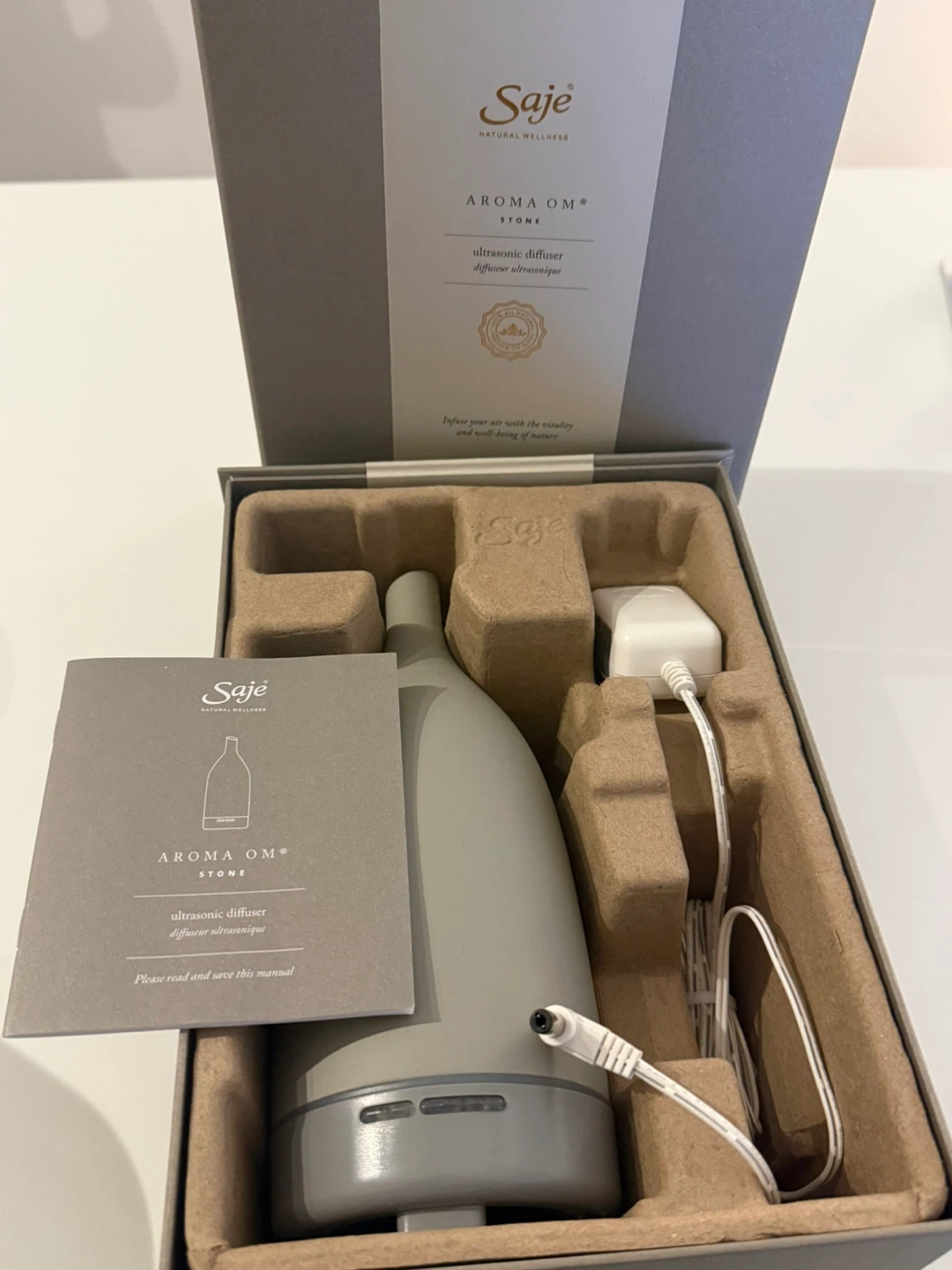 Saje Aroma Om Stone Ultrasonic Diffuser - photo 4