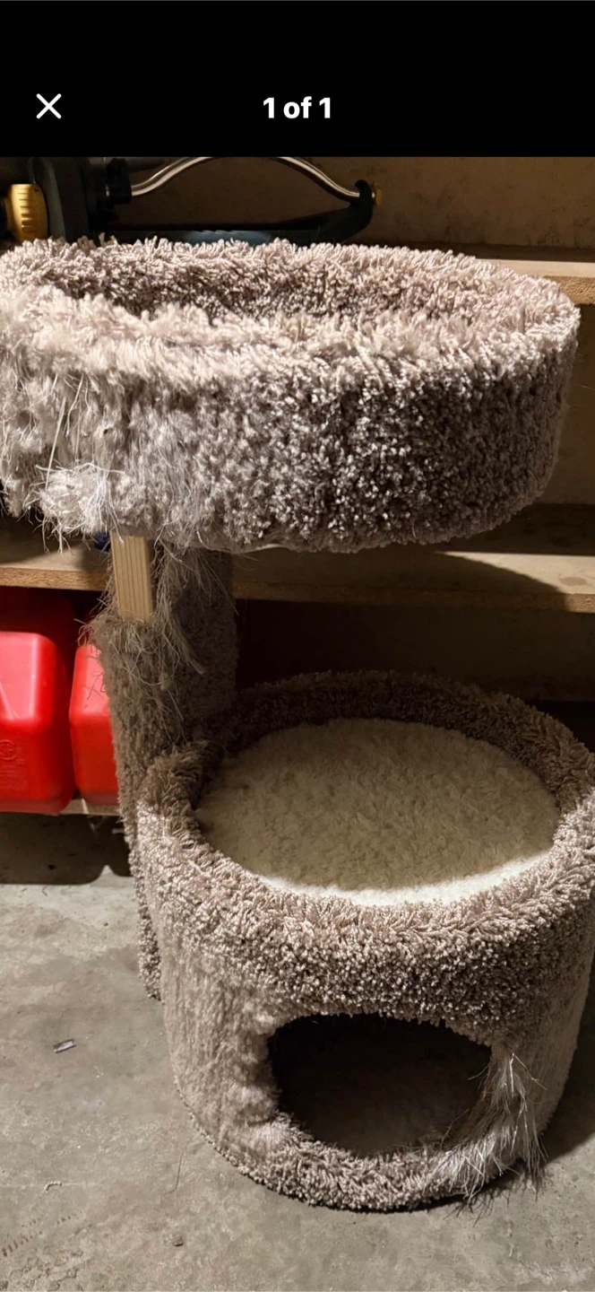 Cat Tree with Two Platforms