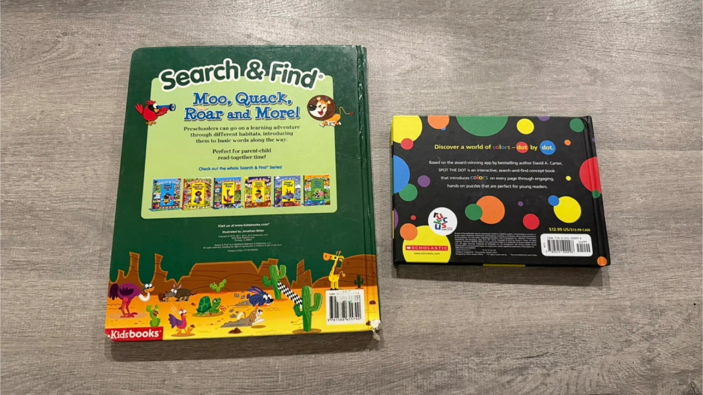 Search & Find + Spot the Dot Books - Bundle of 2 - photo 2