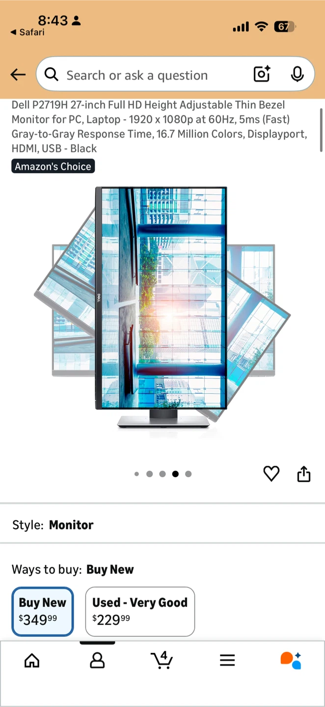 Dell P2719H 27-inch Monitor - photo 5