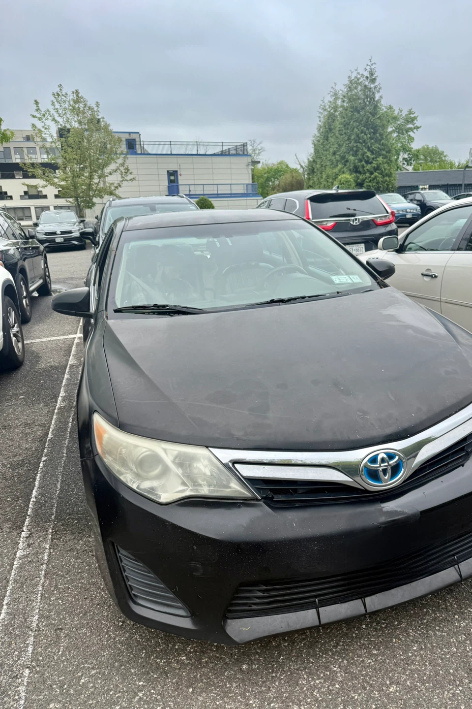 Black Toyota Camry 2013 Hybrid - photo 2