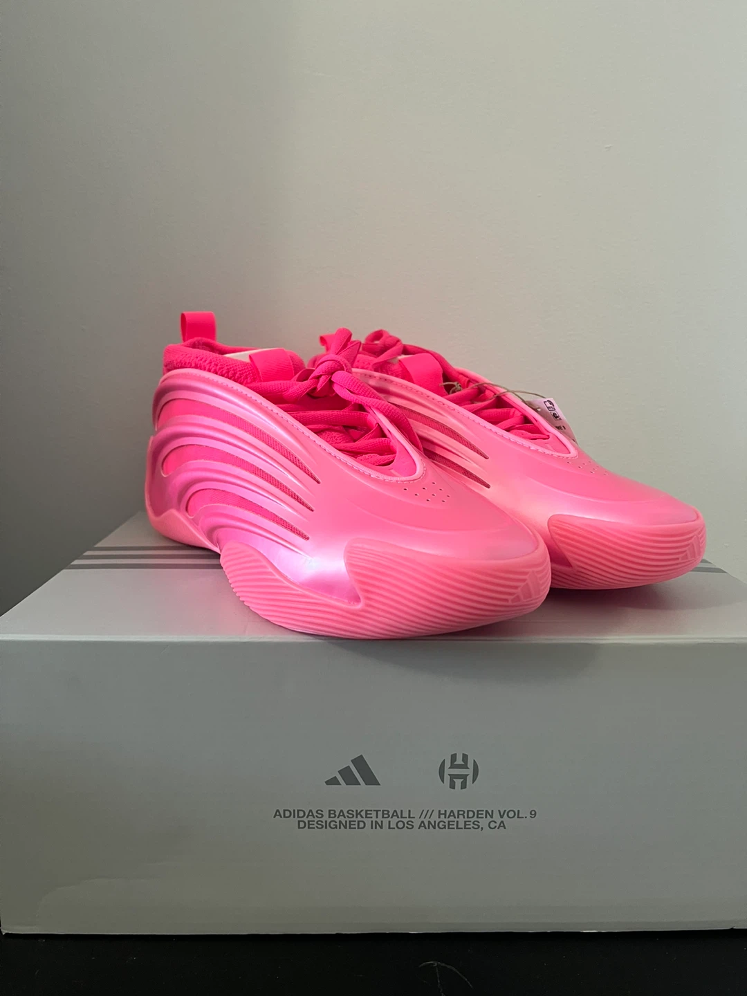 Adidas Harden Volume 9 “Pink Flamingo”